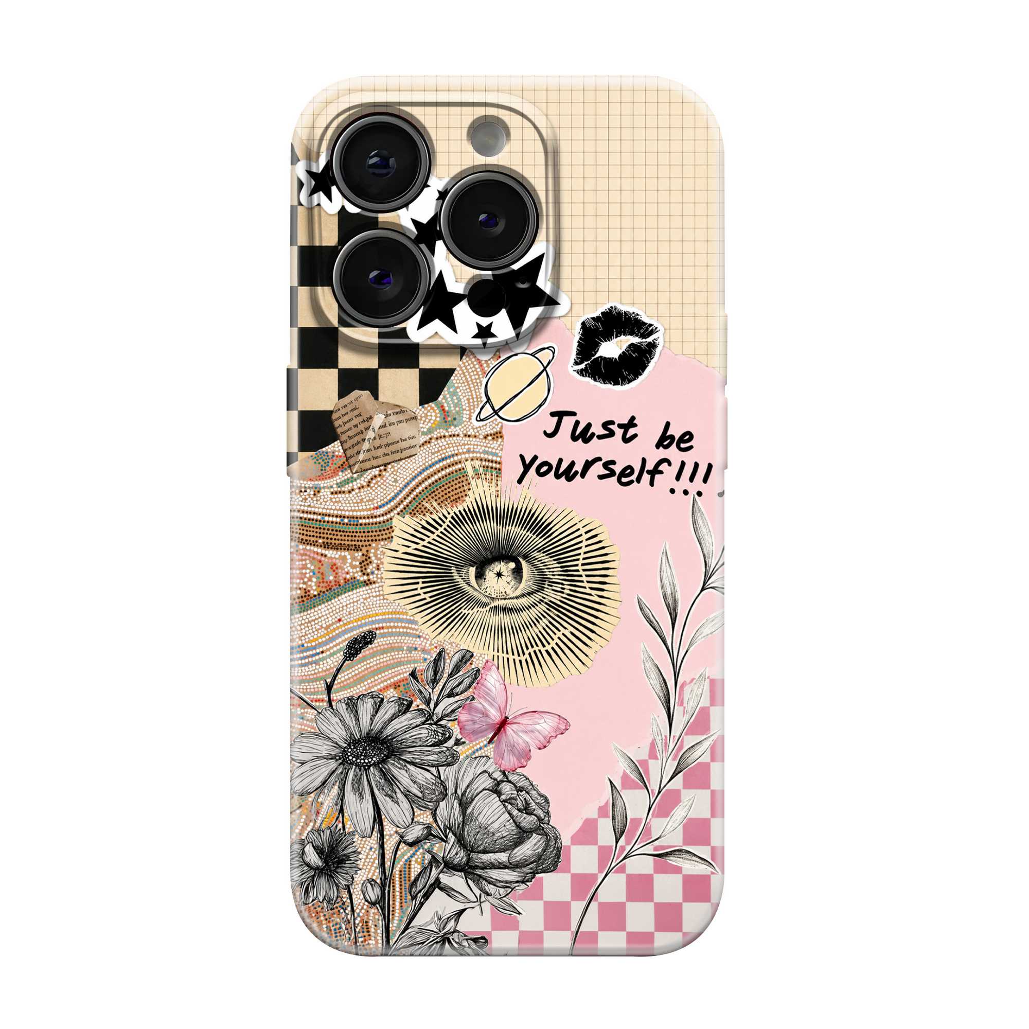Just Be Yourself Glossy Hard Case