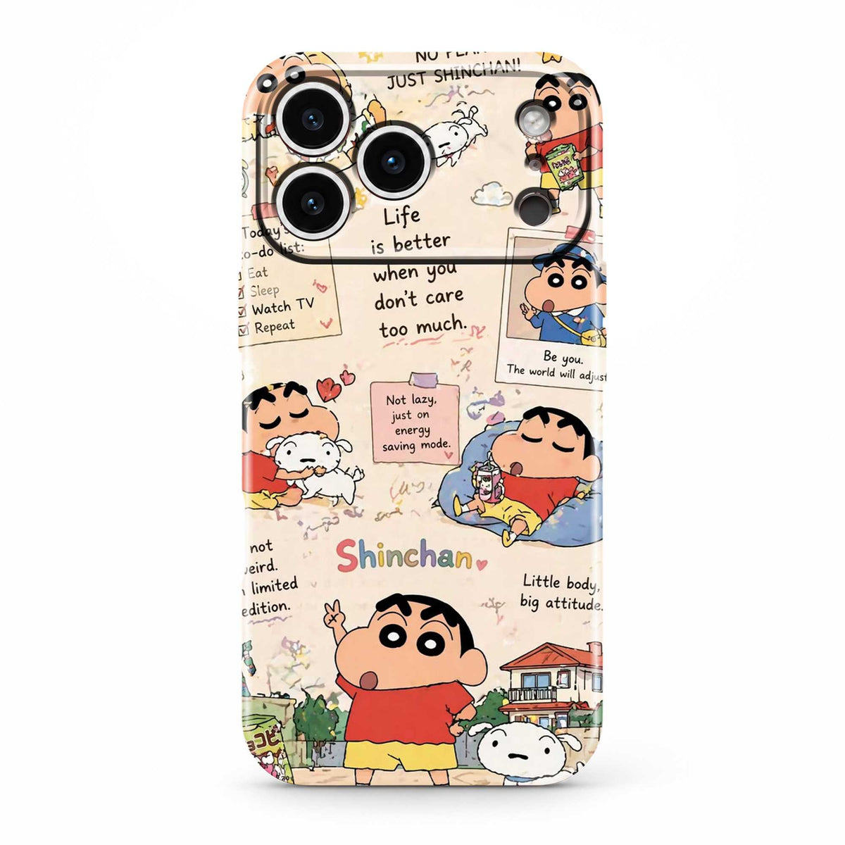 Just Shinchan Glossy Hard Case