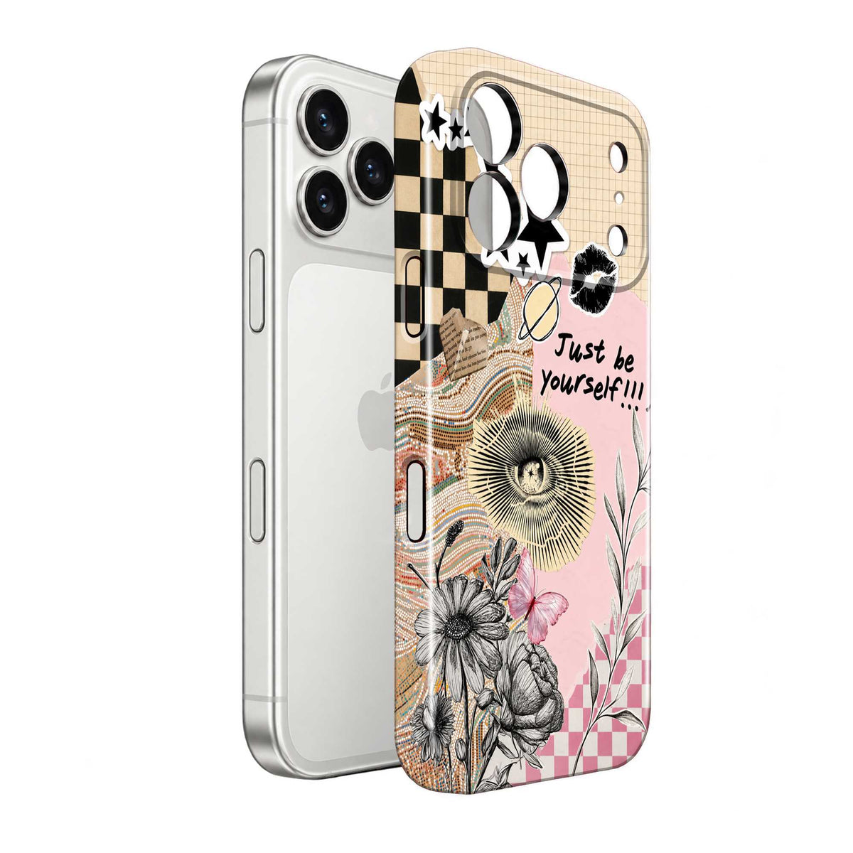 Just Be Yourself Glossy Hard Case