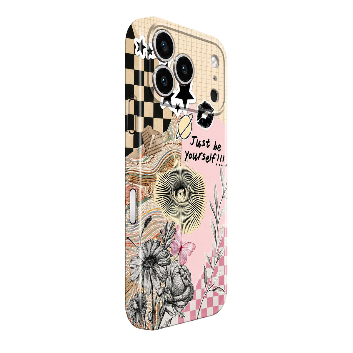 Just Be Yourself Glossy Hard Case
