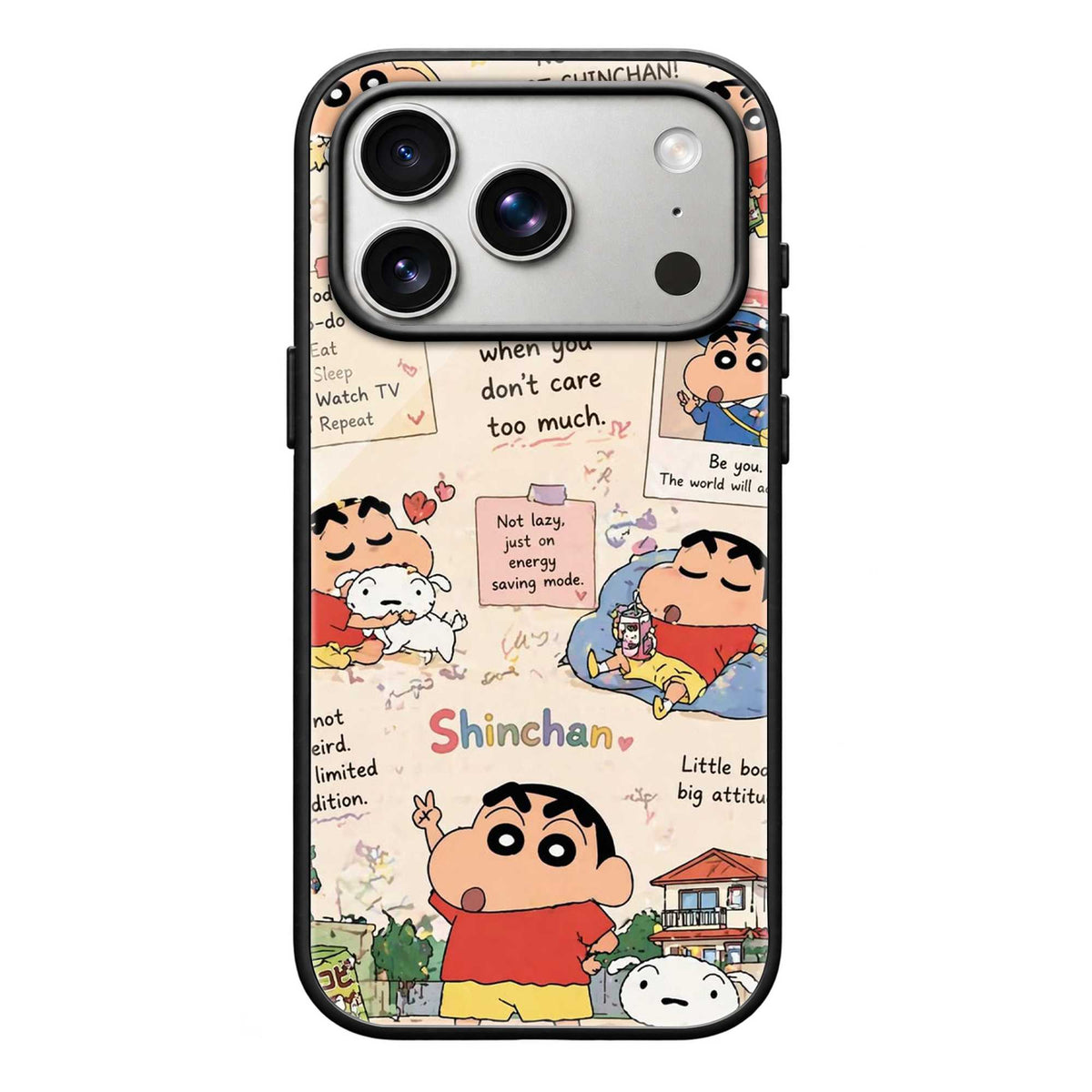Just Shinchan Glass Case