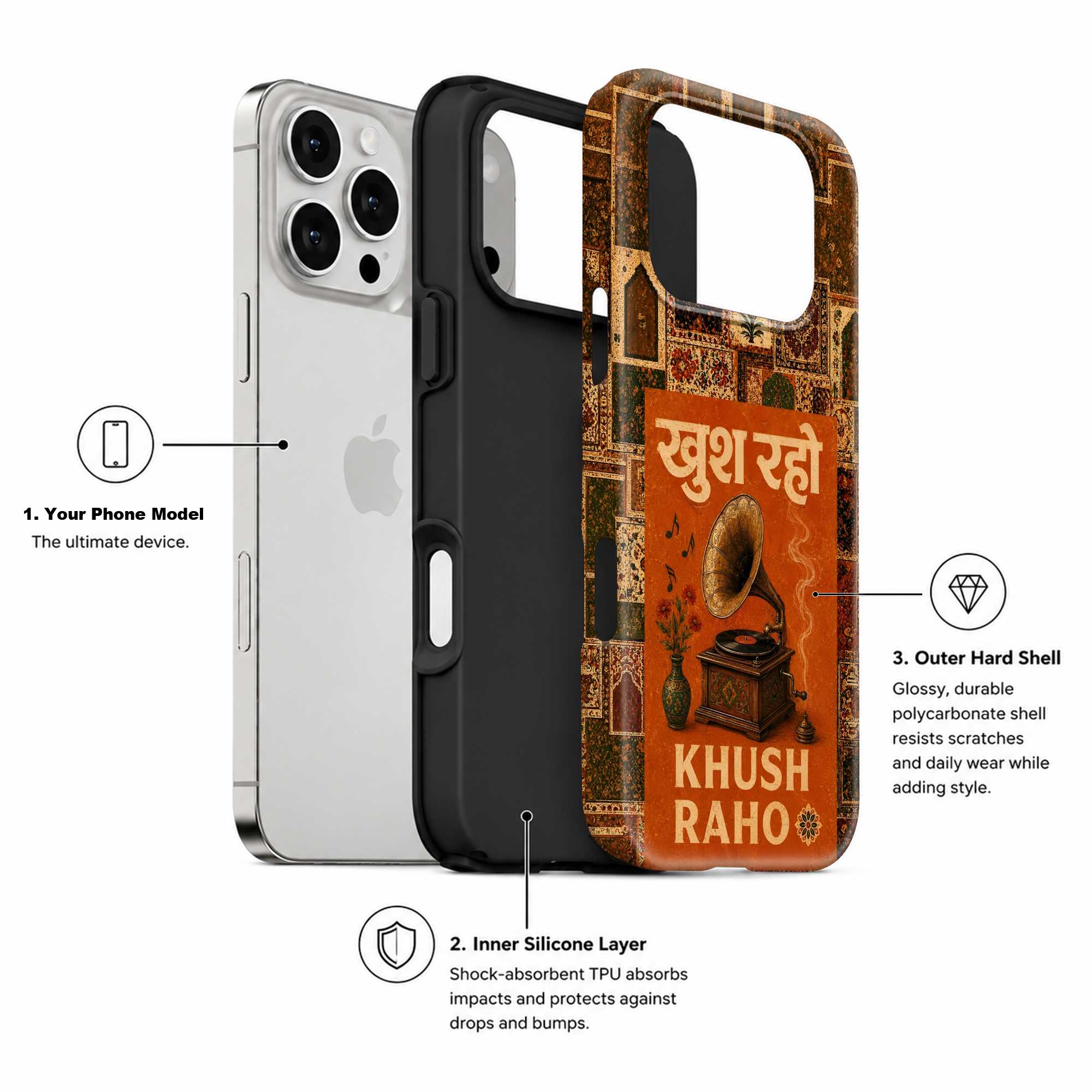 Khush Raho Dual Guard Case
