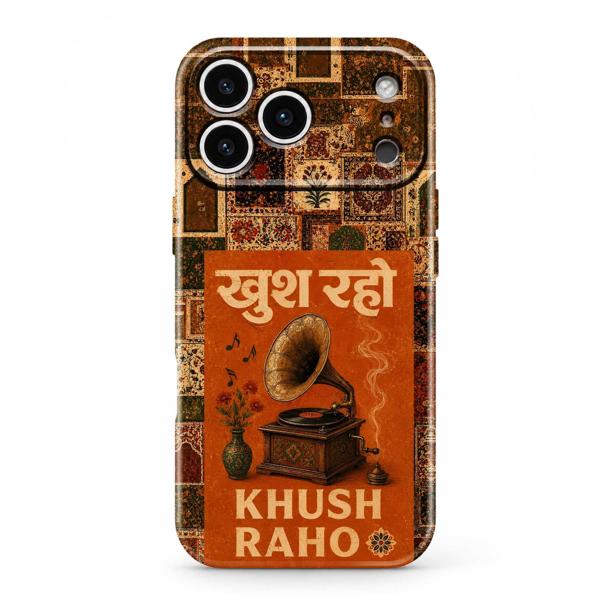 Khush Raho Glossy Hard Case