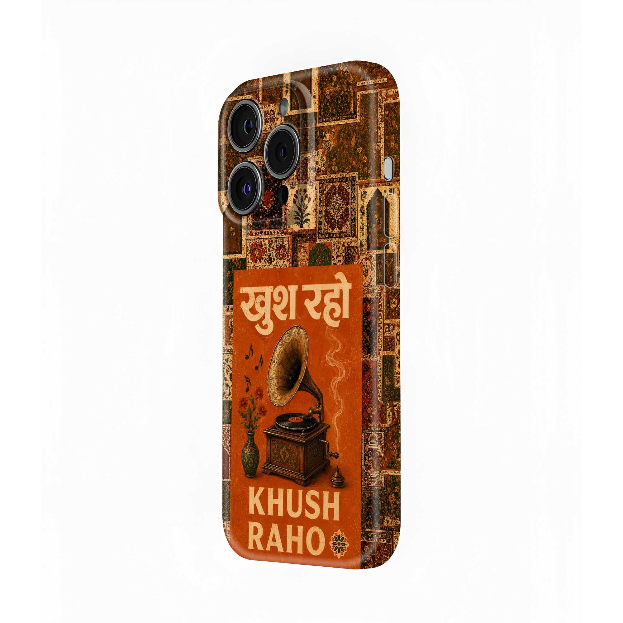 Khush Raho Glossy Hard Case