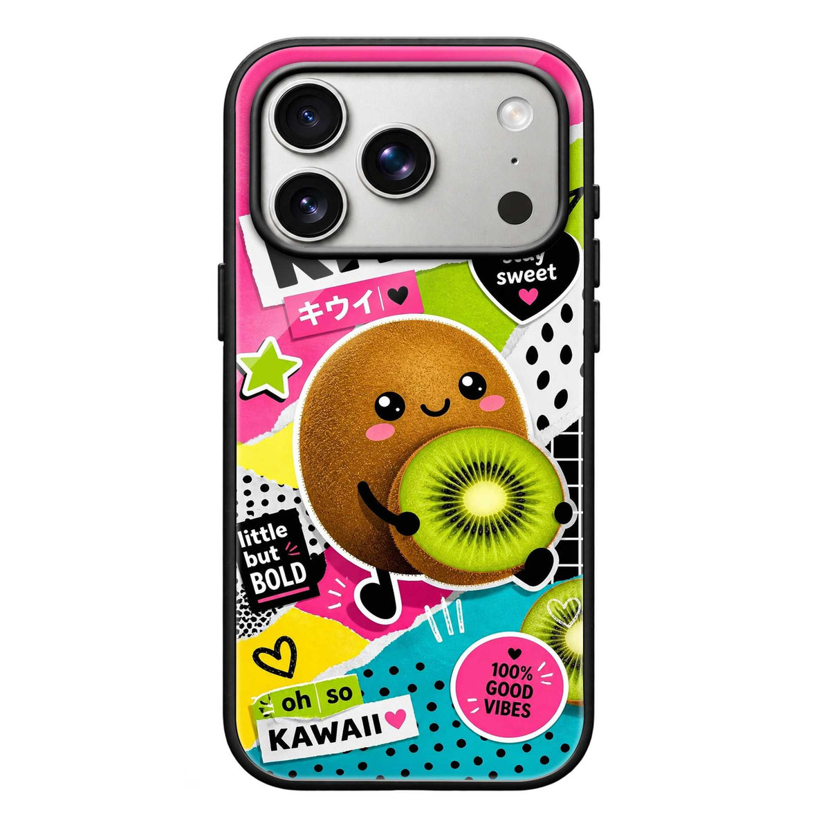 Kiwi Kawaii Glass Case