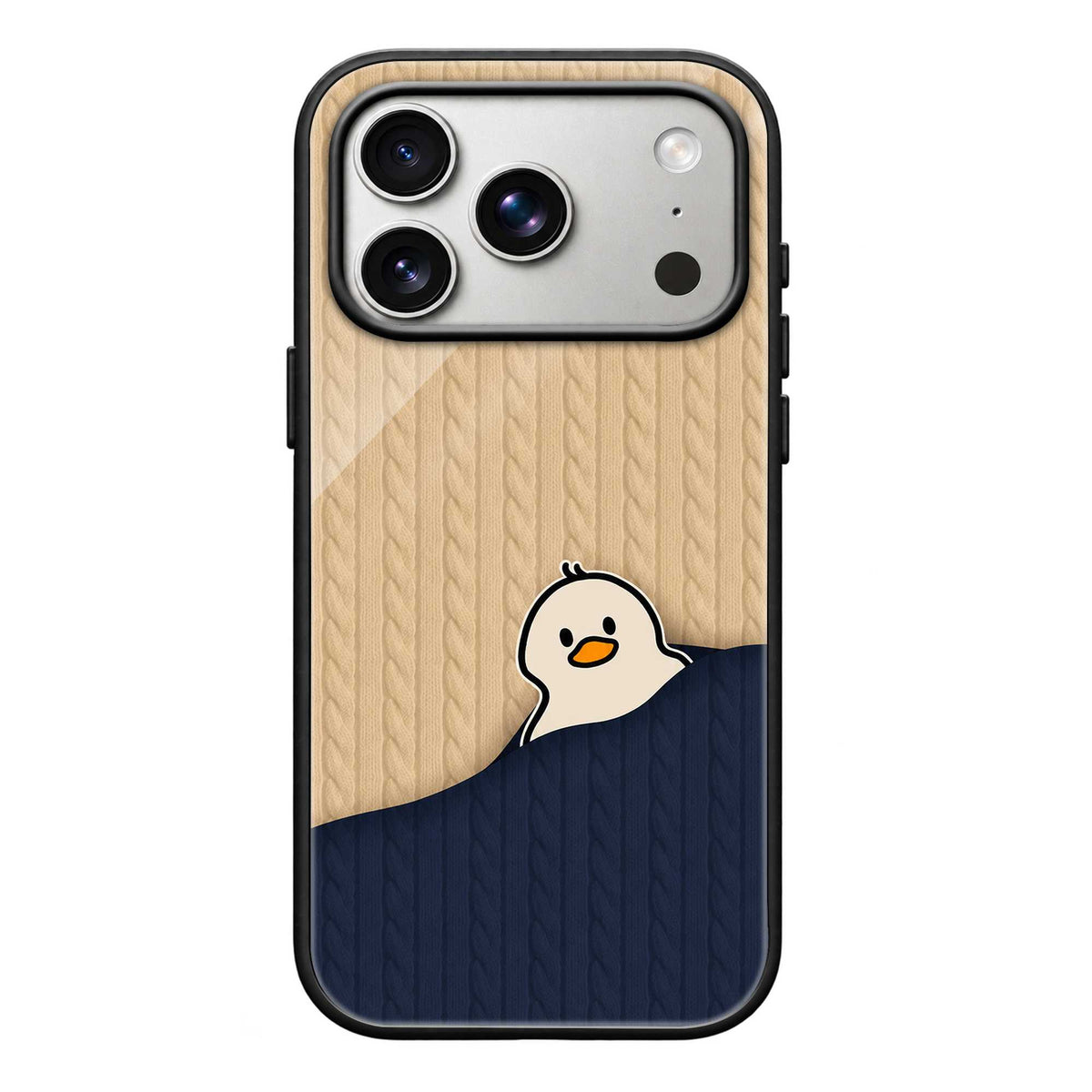 Knit-Knit Duck Glass Case