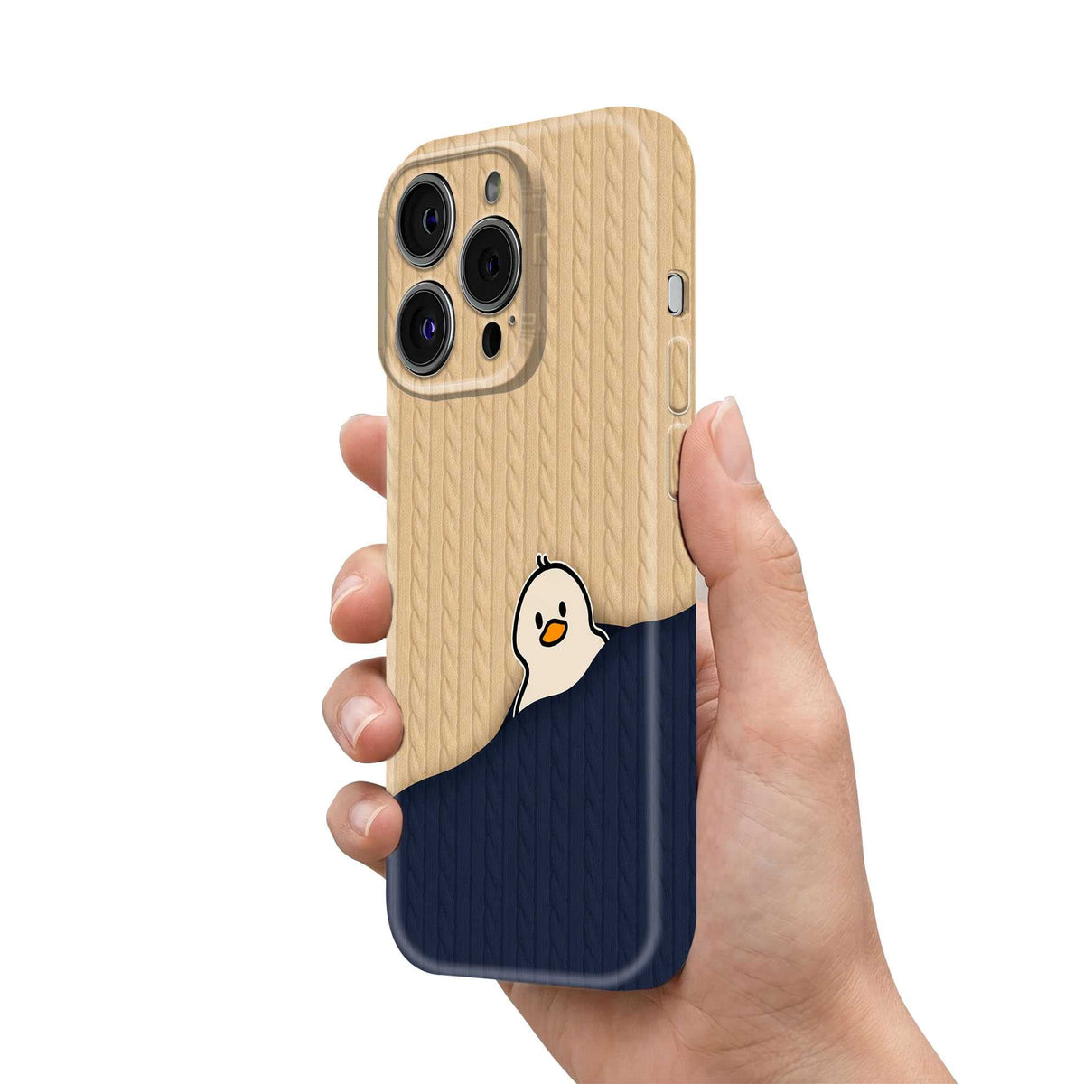 Knit-Knit Duck Glossy Hard Case