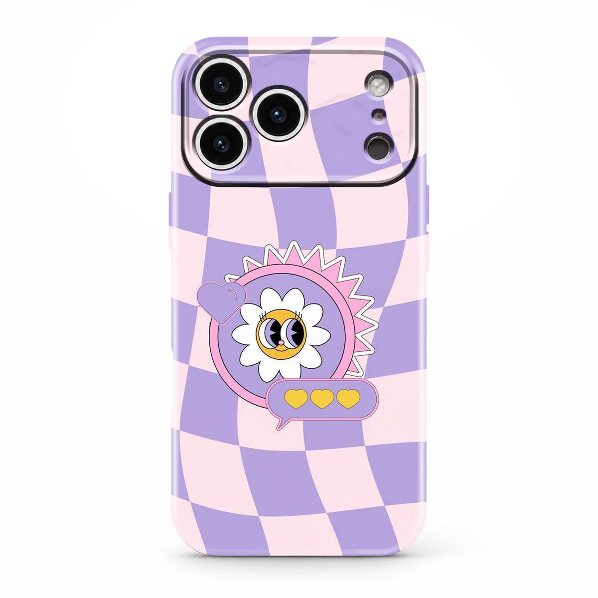 Lavender Daisy Glossy Hard Case