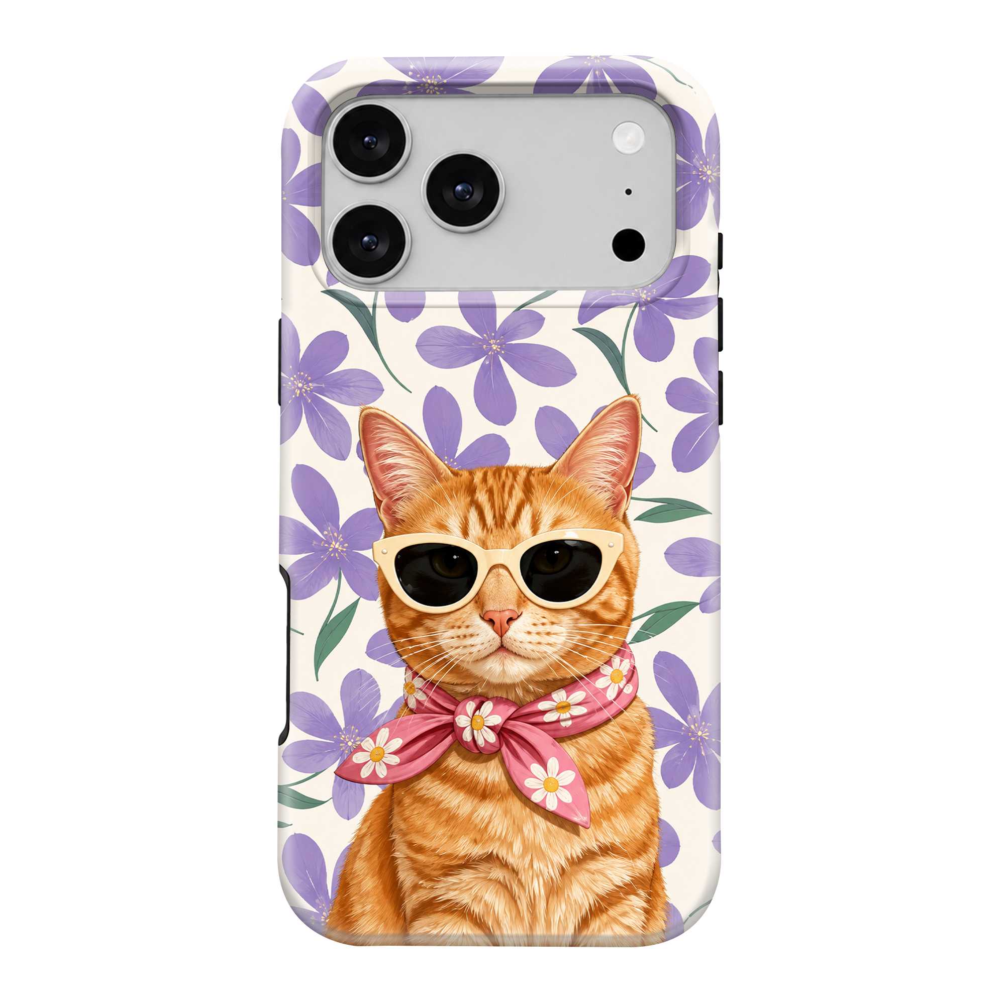 Lavender Kitty Dual Guard Case