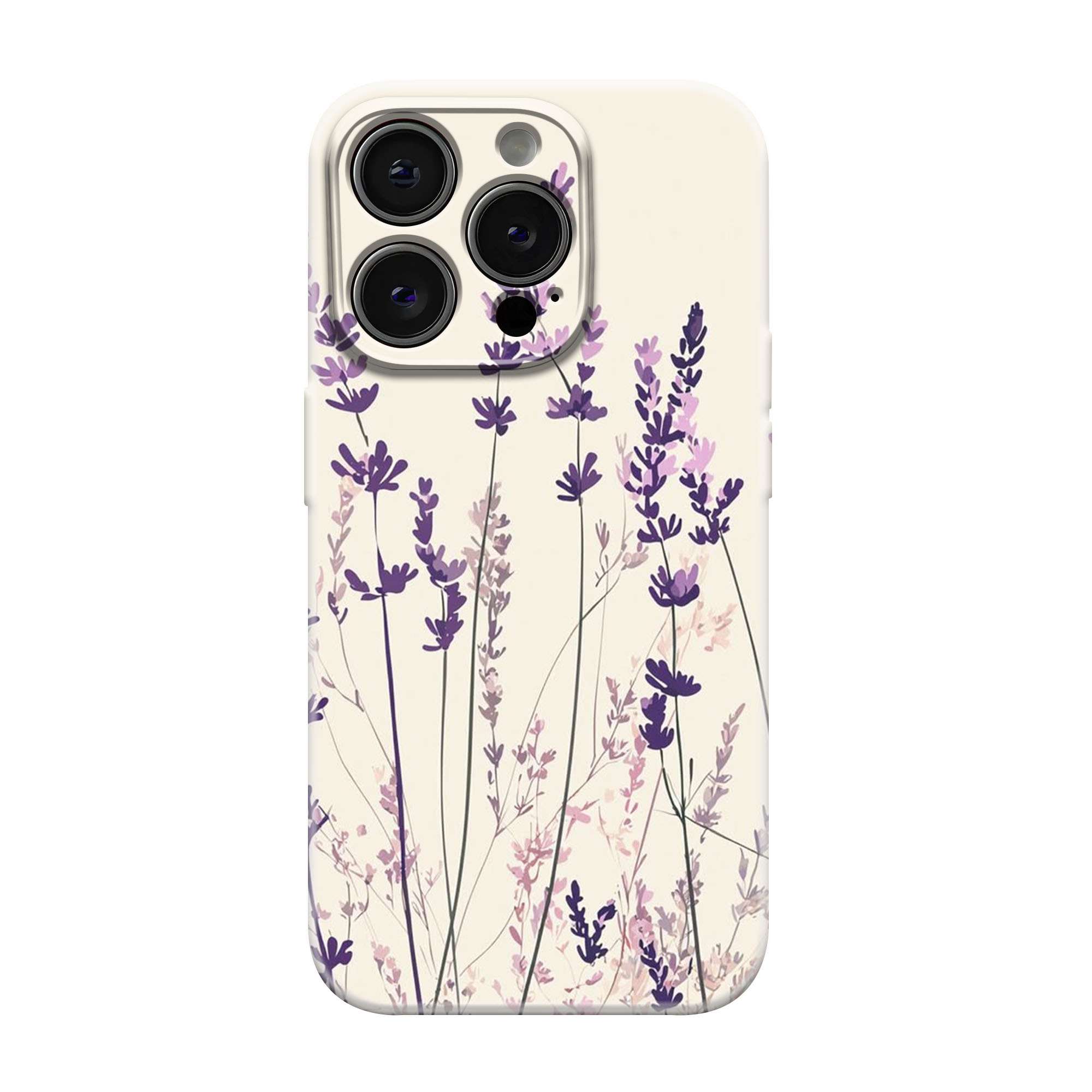 Lavender Meadow Glossy Hard Case