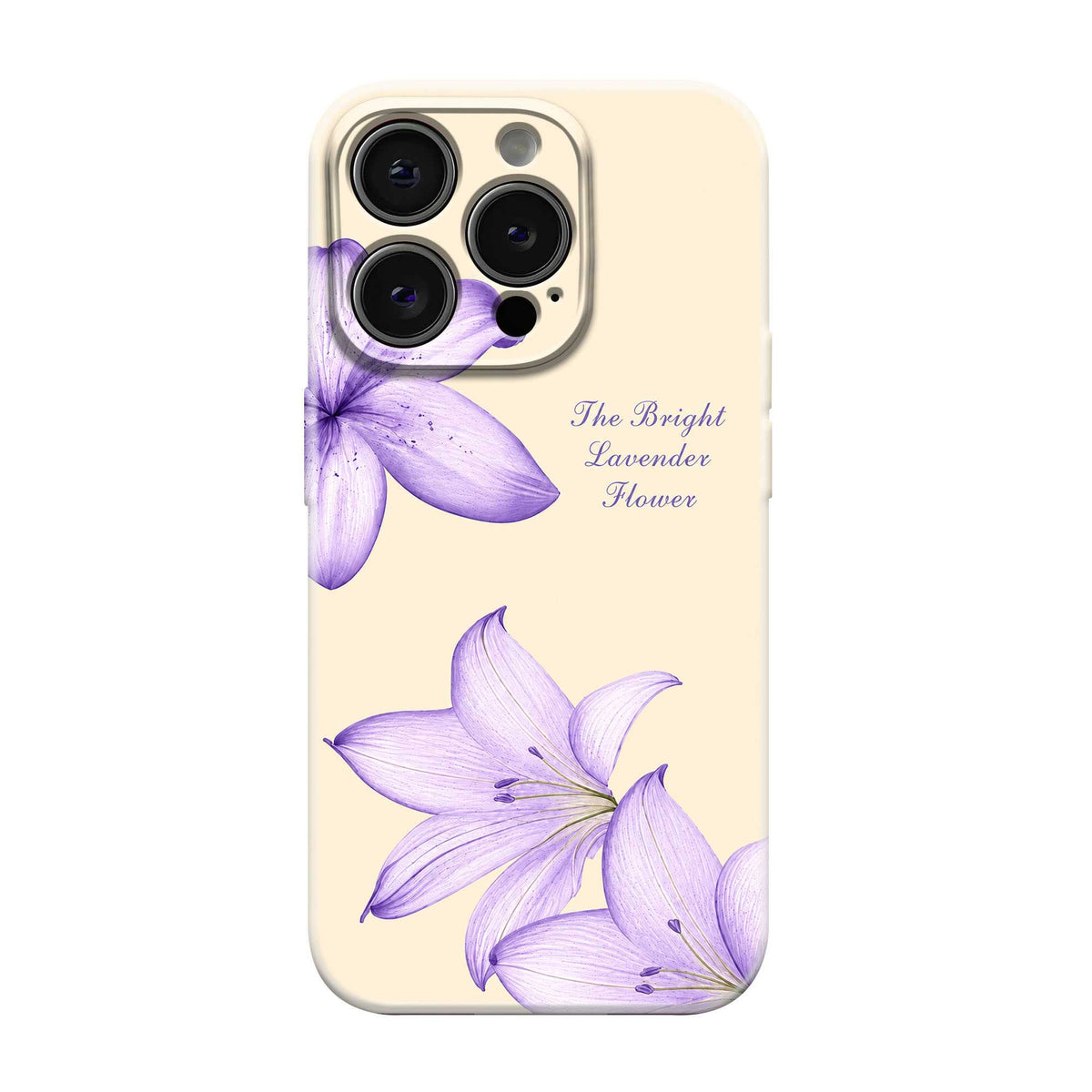 Lavender Royalty Glossy Hard Case