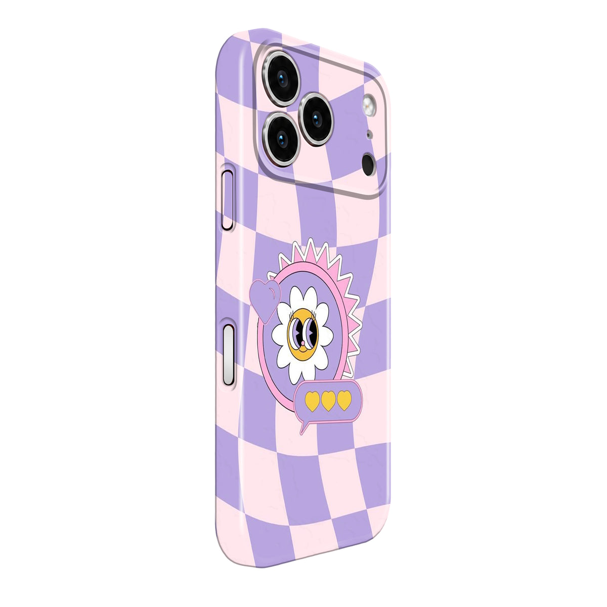 Lavender Daisy Glossy Hard Case
