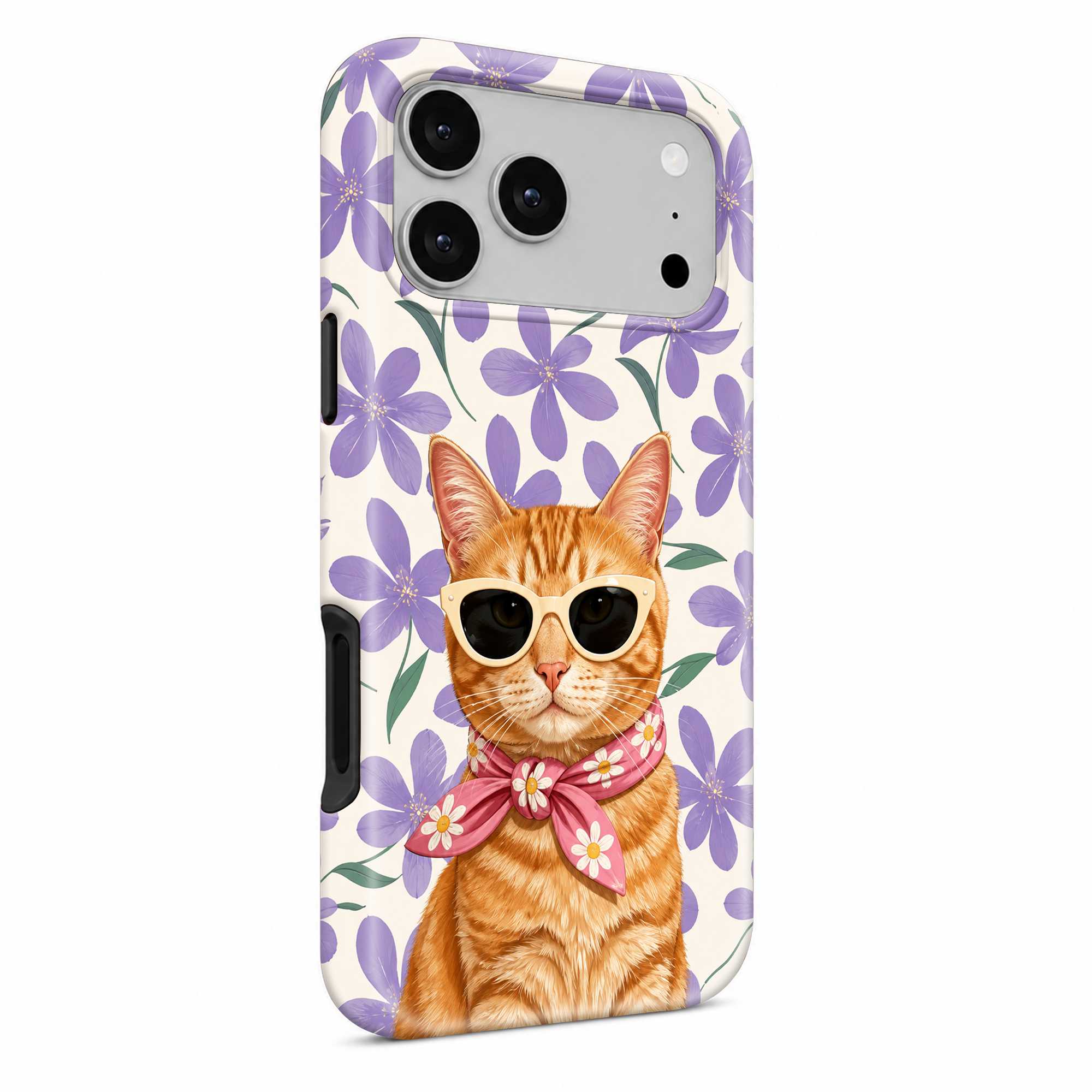 Lavender Kitty Dual Guard Case