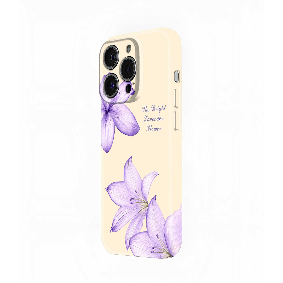 Lavender Royalty Glossy Hard Case