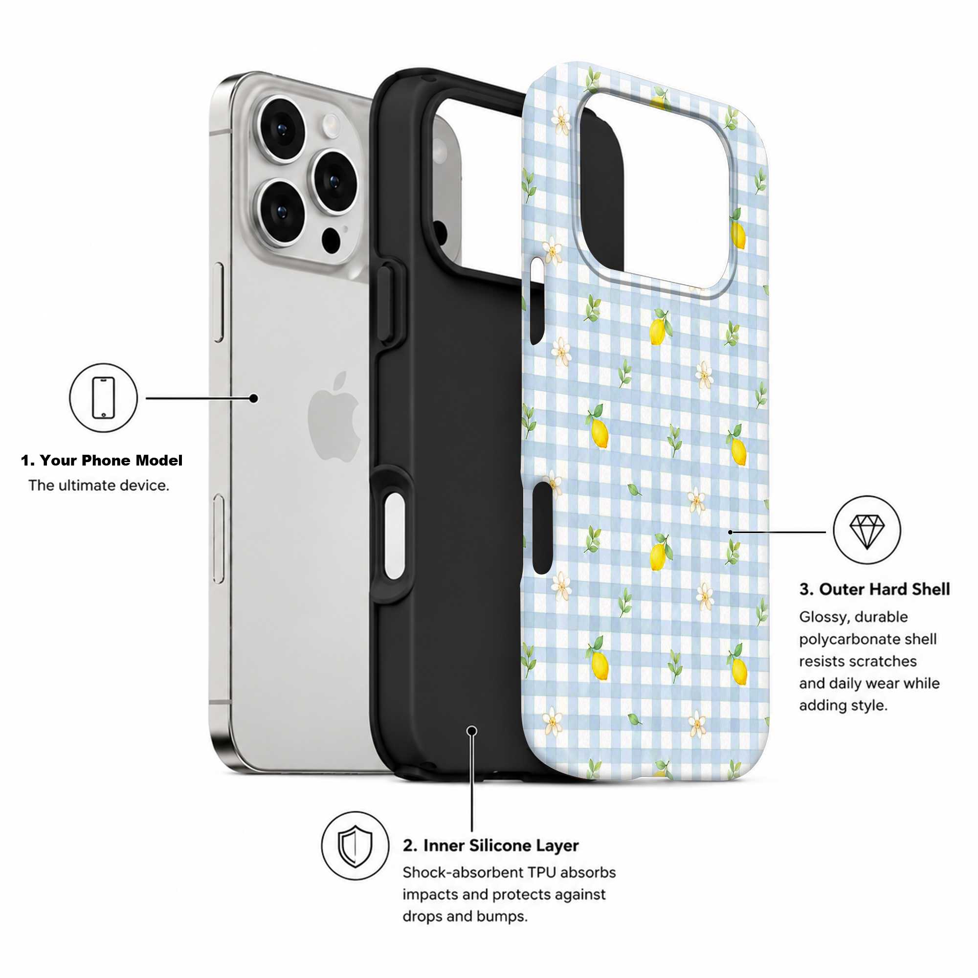 Lemon Blossom Dual Guard Case