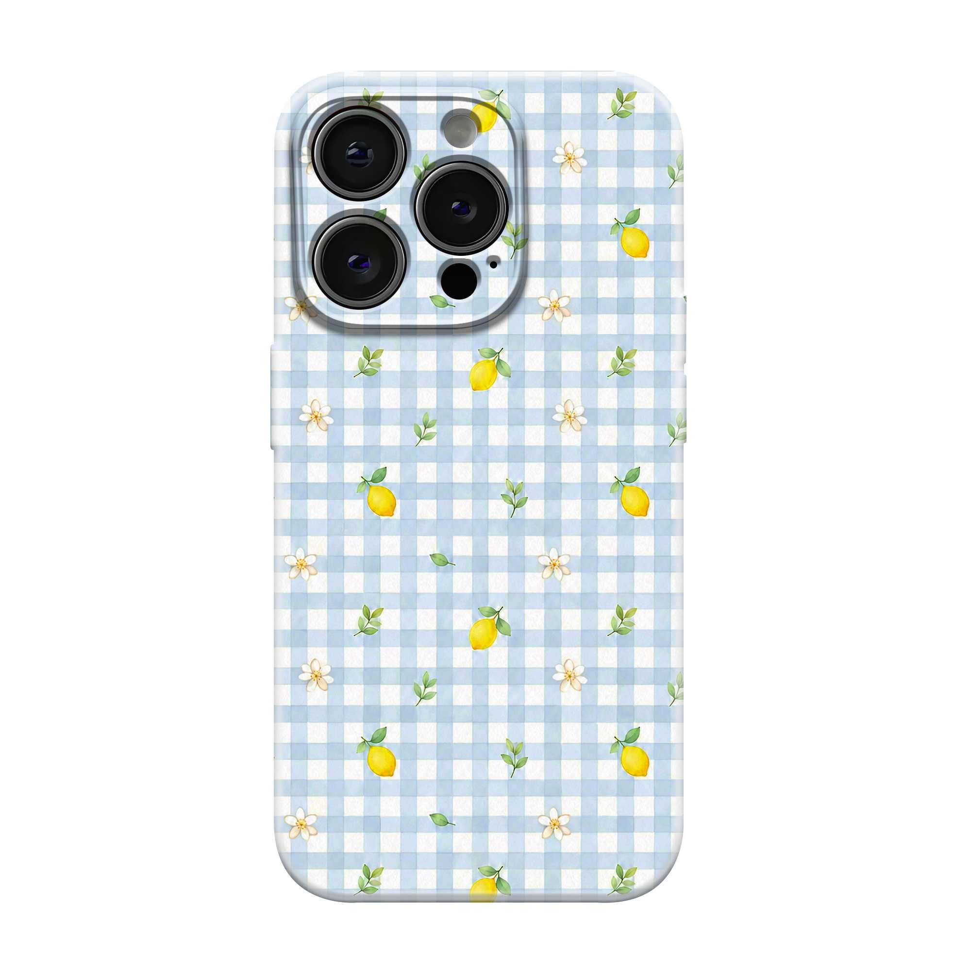 Lemon Blossom Glossy Hard Case