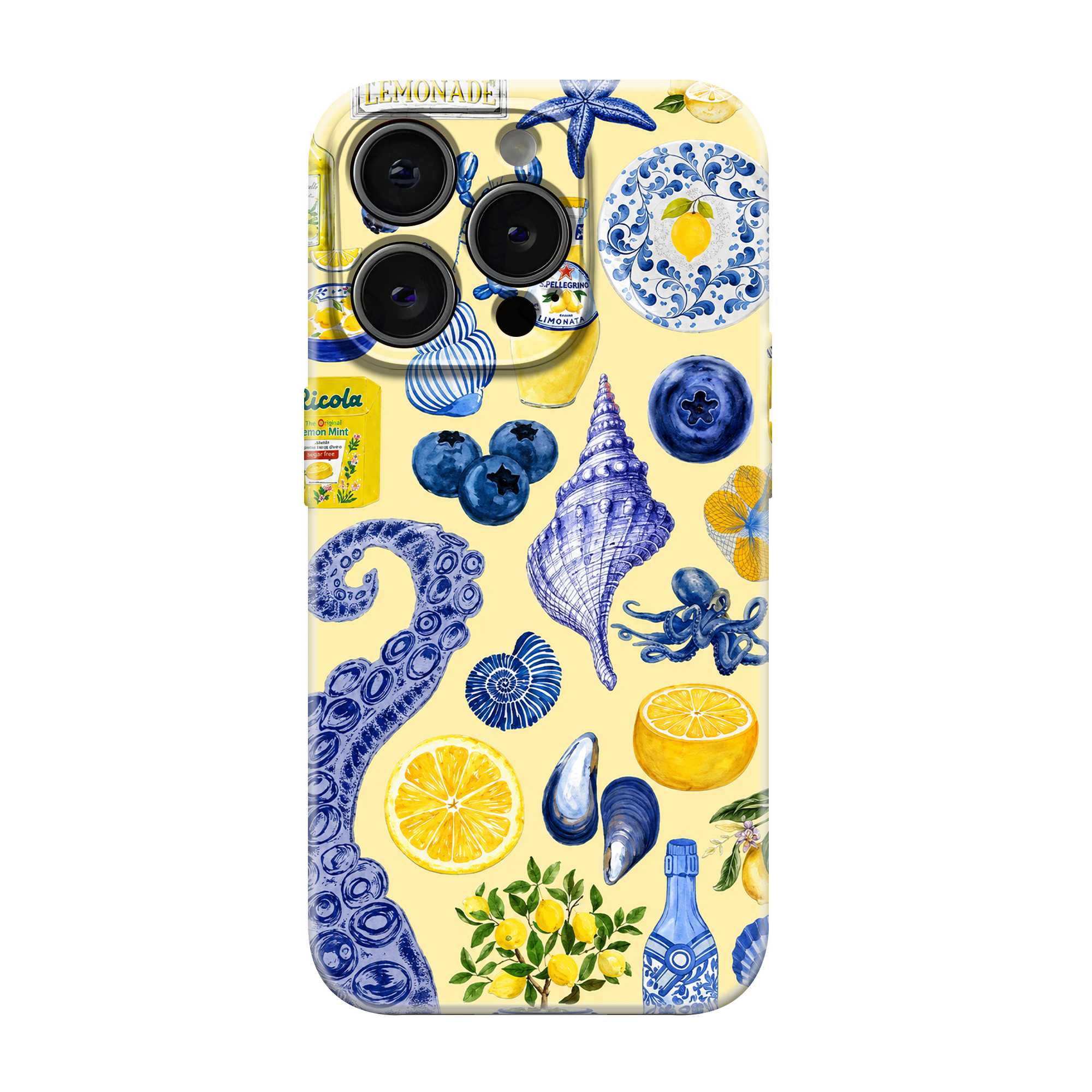 Lemon Coast Glossy Hard Case