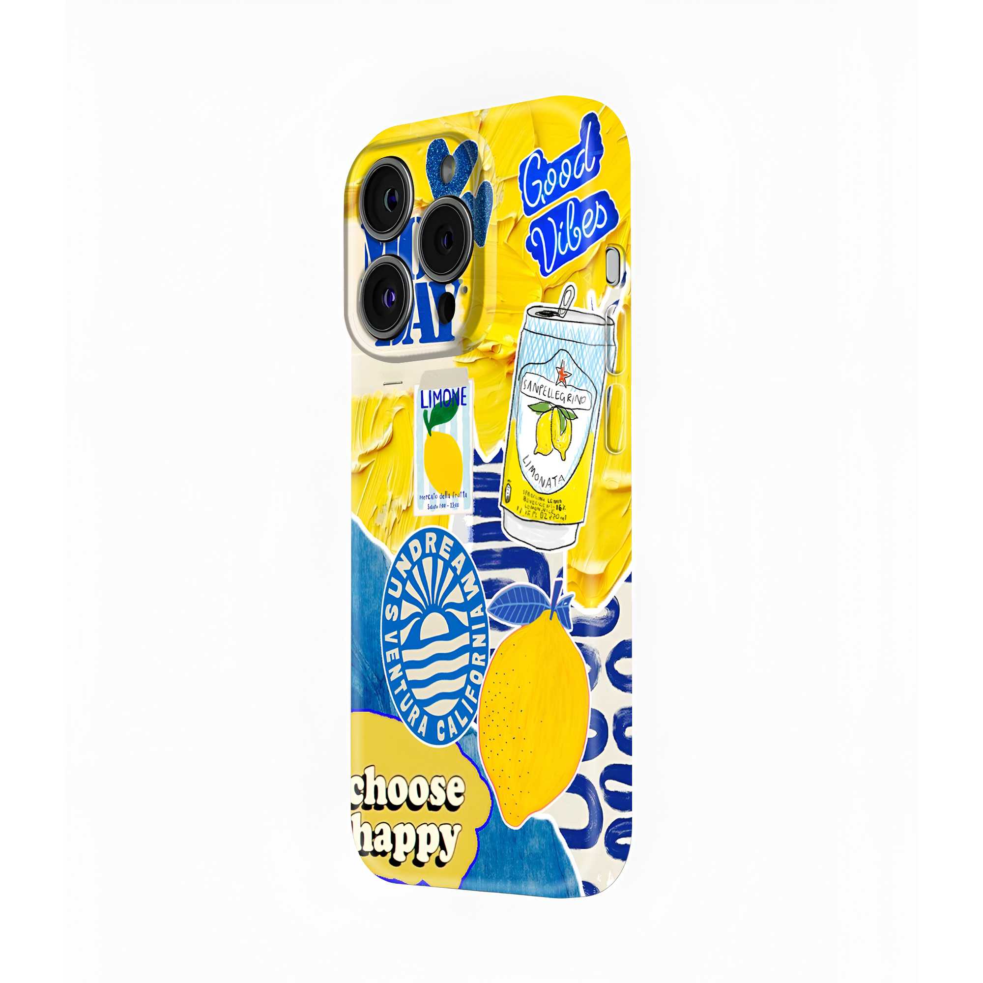 Lemon Bliss Glossy Hard Case