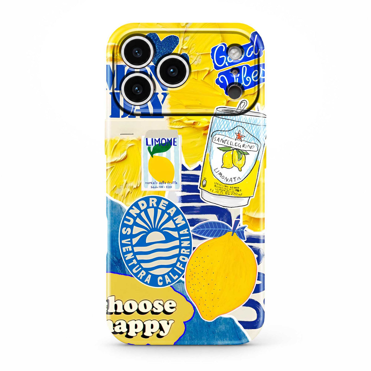 Lemon Bliss Glossy Hard Case