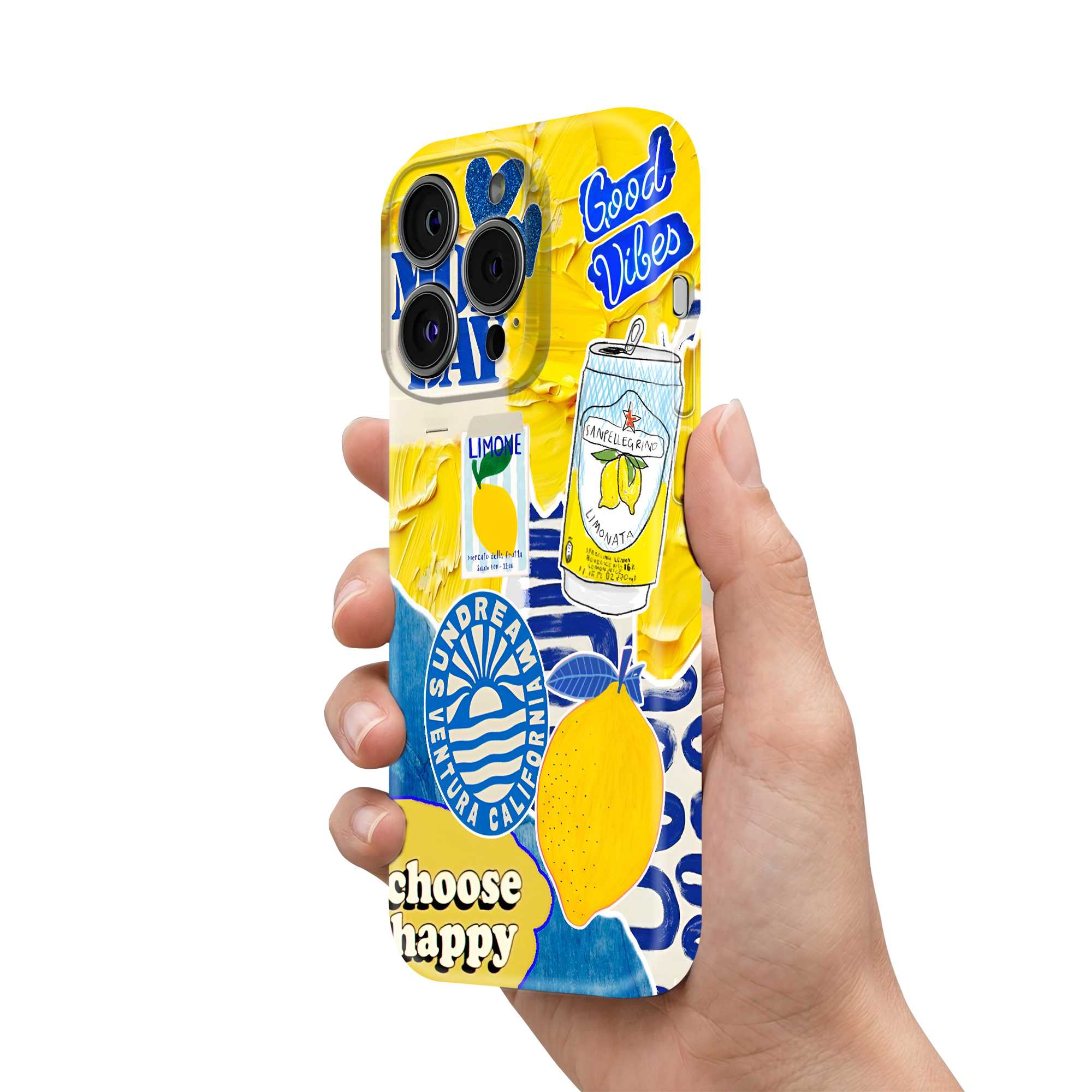 Lemon Bliss Glossy Hard Case