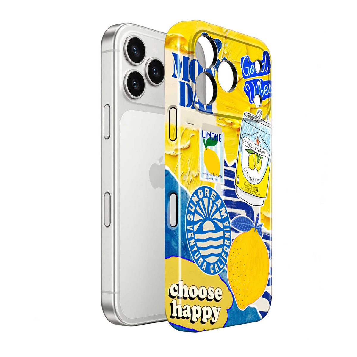 Lemon Bliss Glossy Hard Case