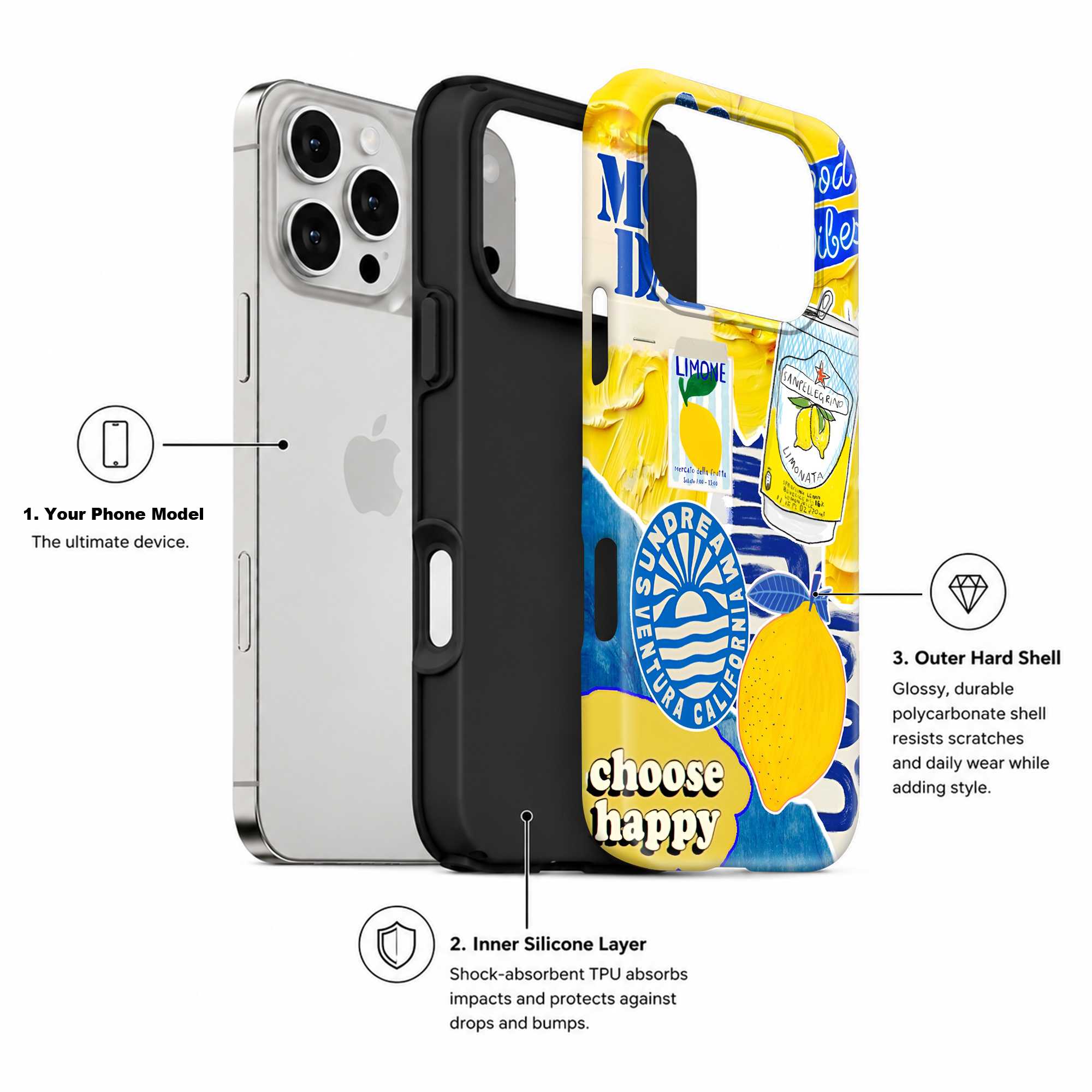 Lemon Bliss Dual Guard Case