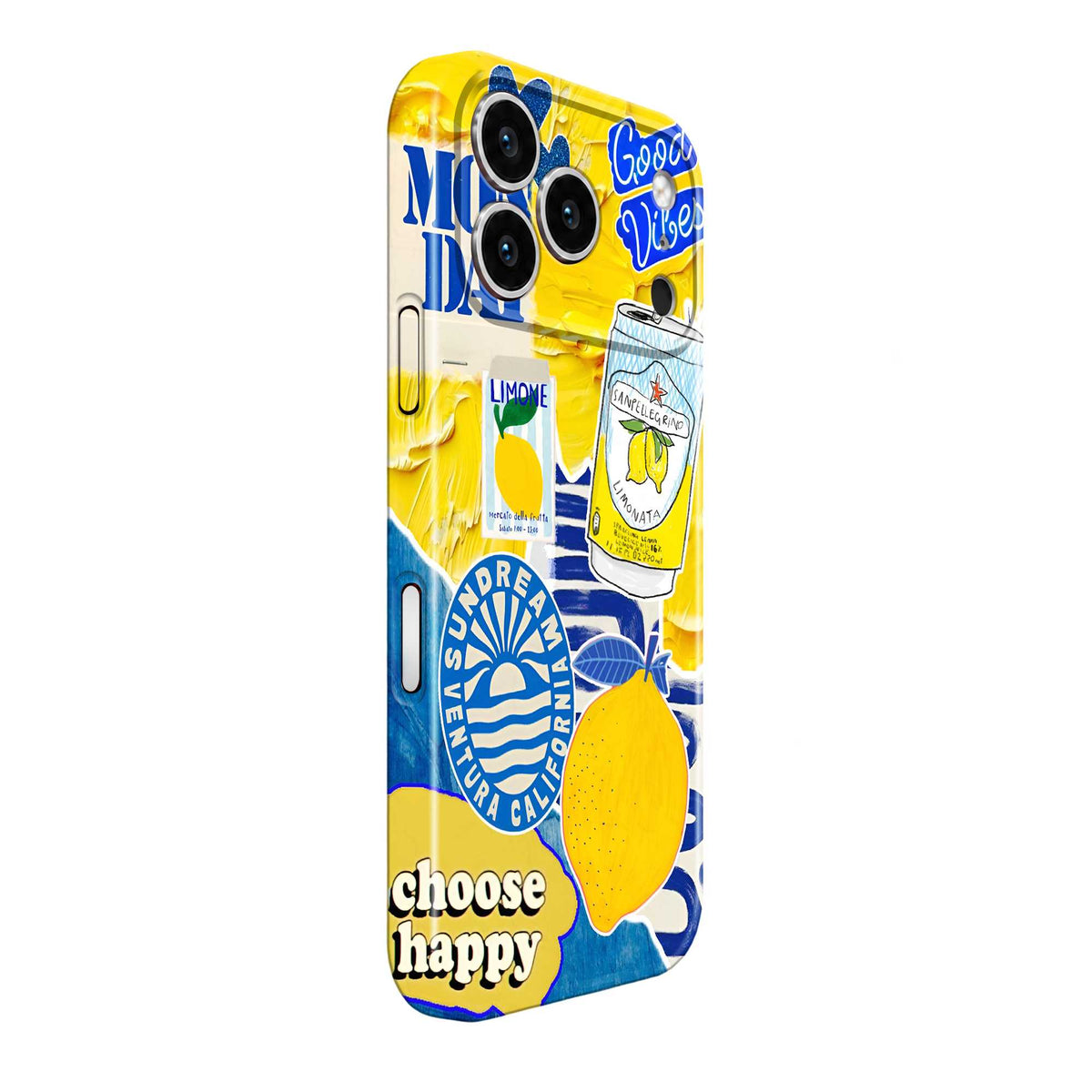 Lemon Bliss Glossy Hard Case