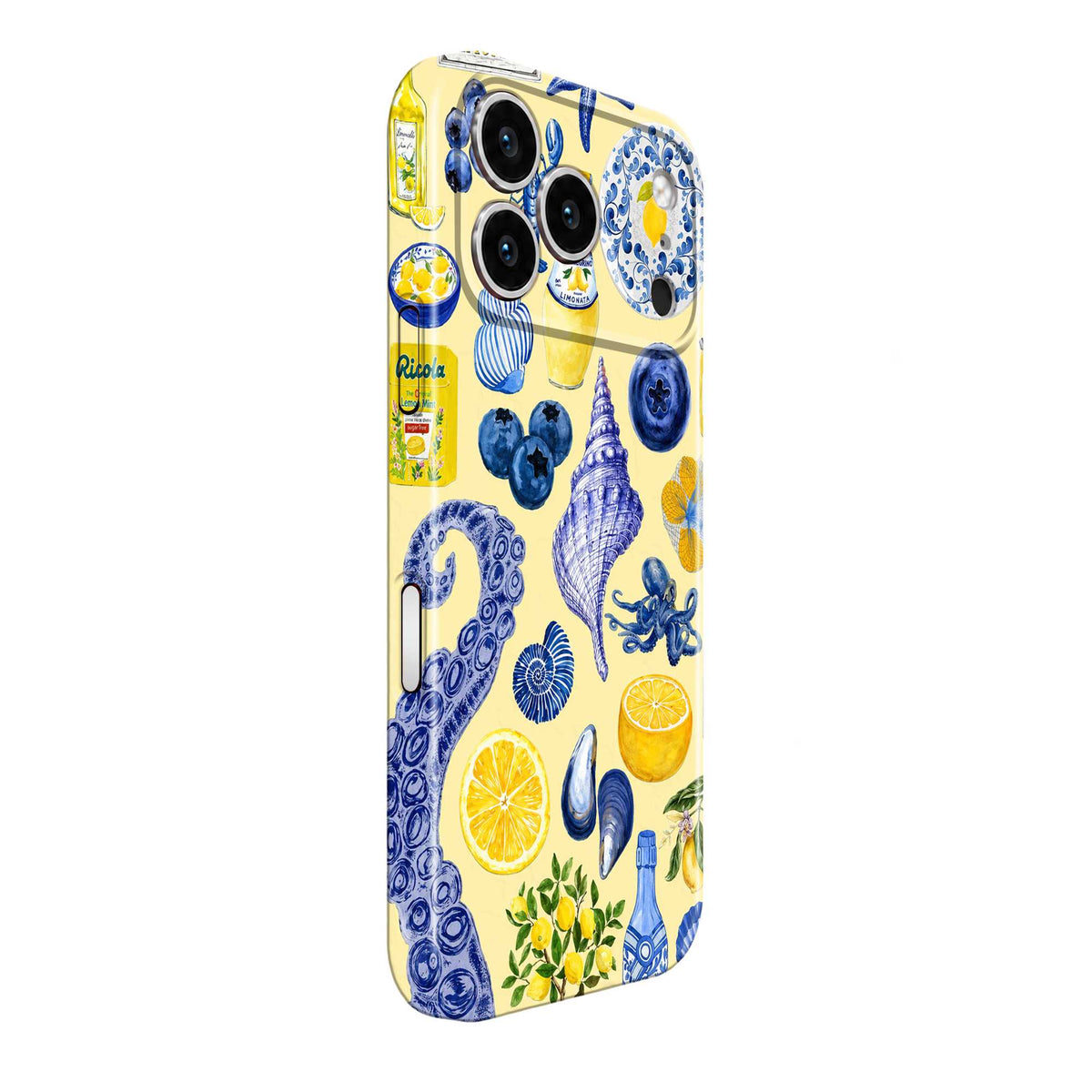 Lemon Coast Glossy Hard Case