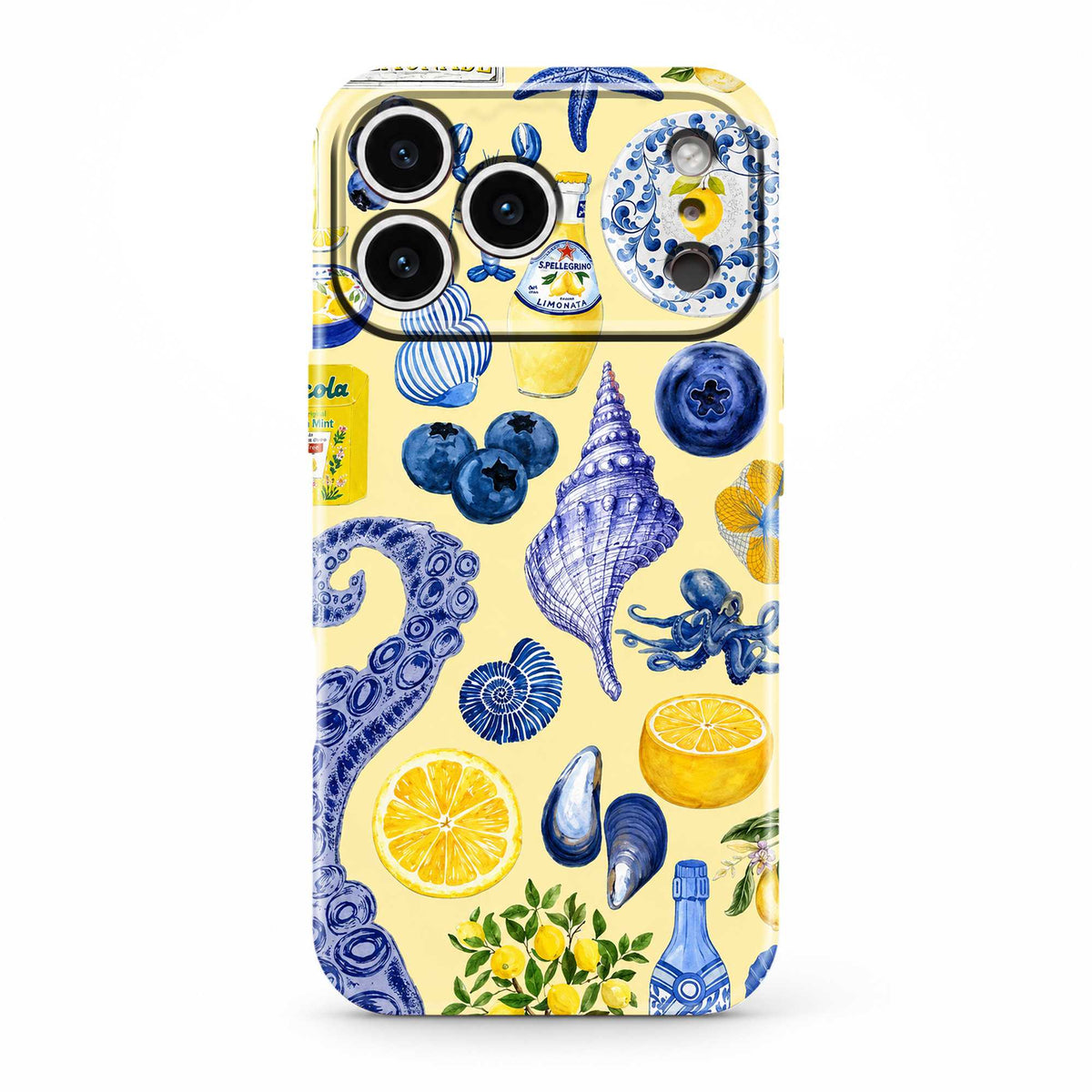Lemon Coast Glossy Hard Case
