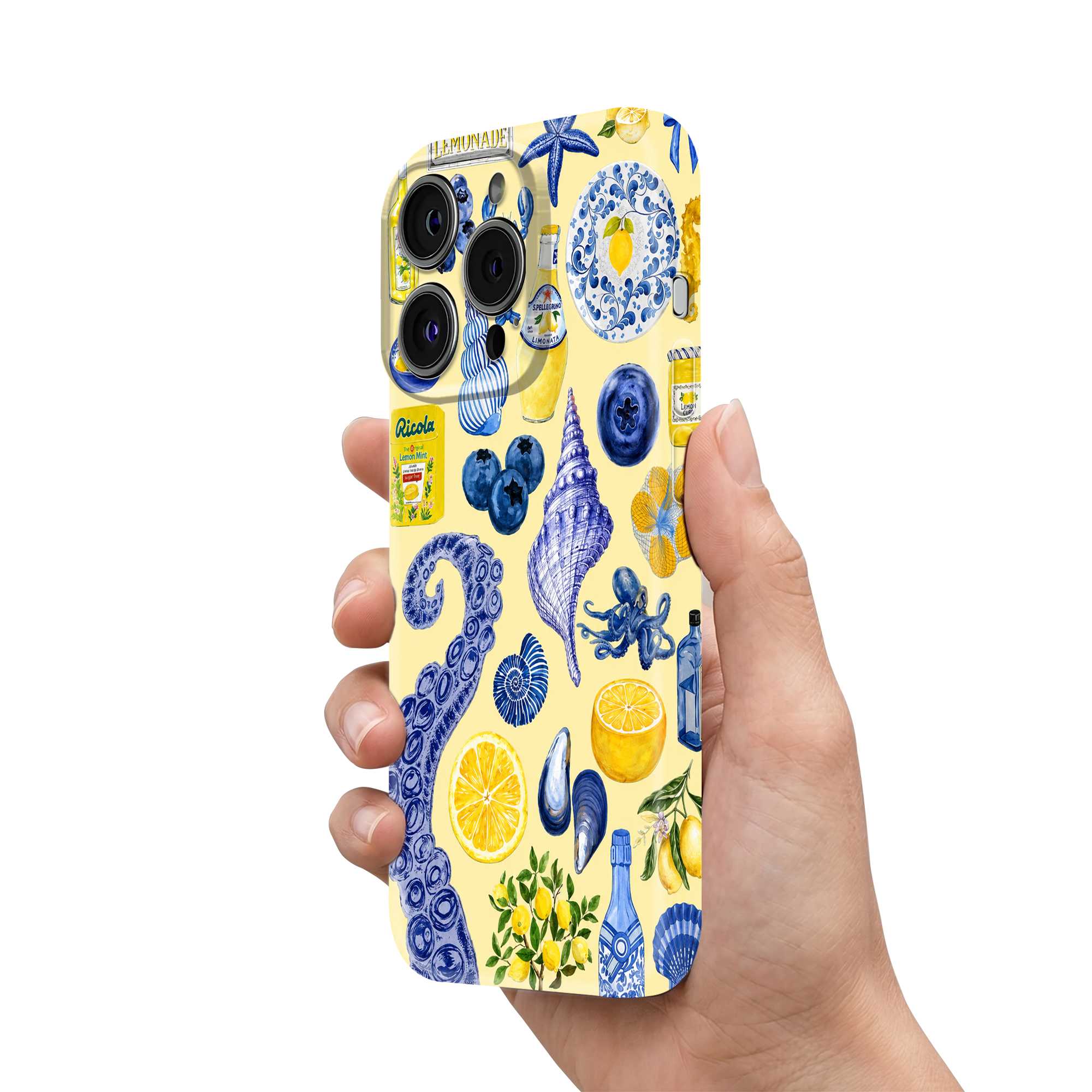 Lemon Coast Glossy Hard Case