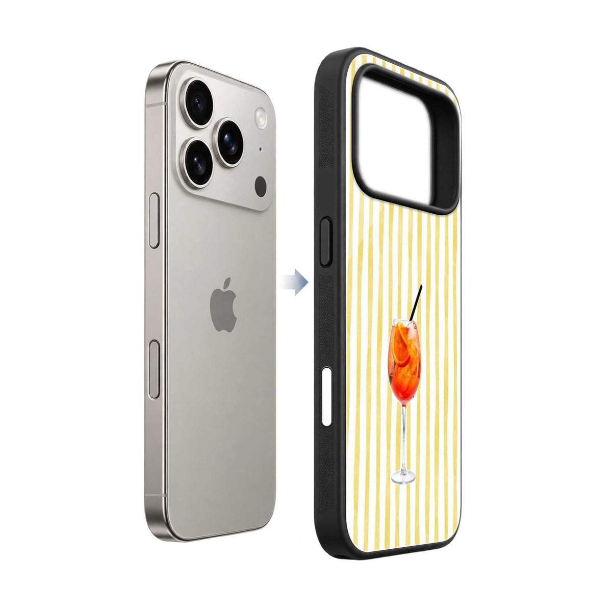 Lemony Spritz Glass Case