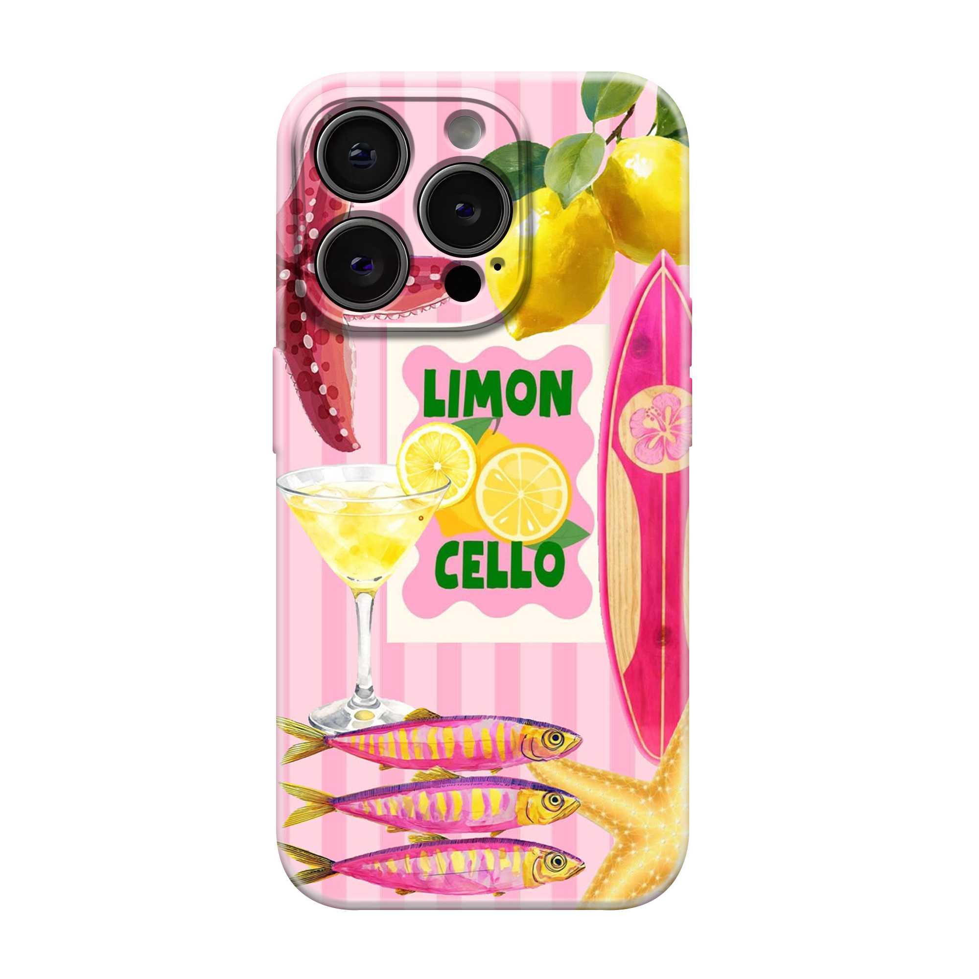Limoncello Days Glossy Hard Case