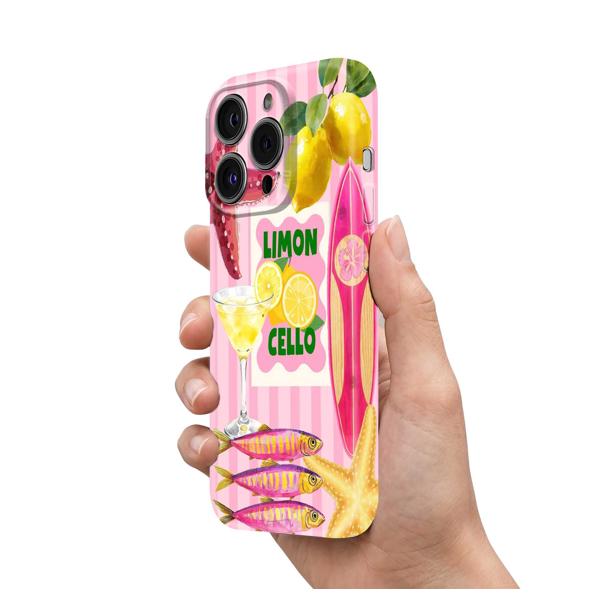Limoncello Days Glossy Hard Case