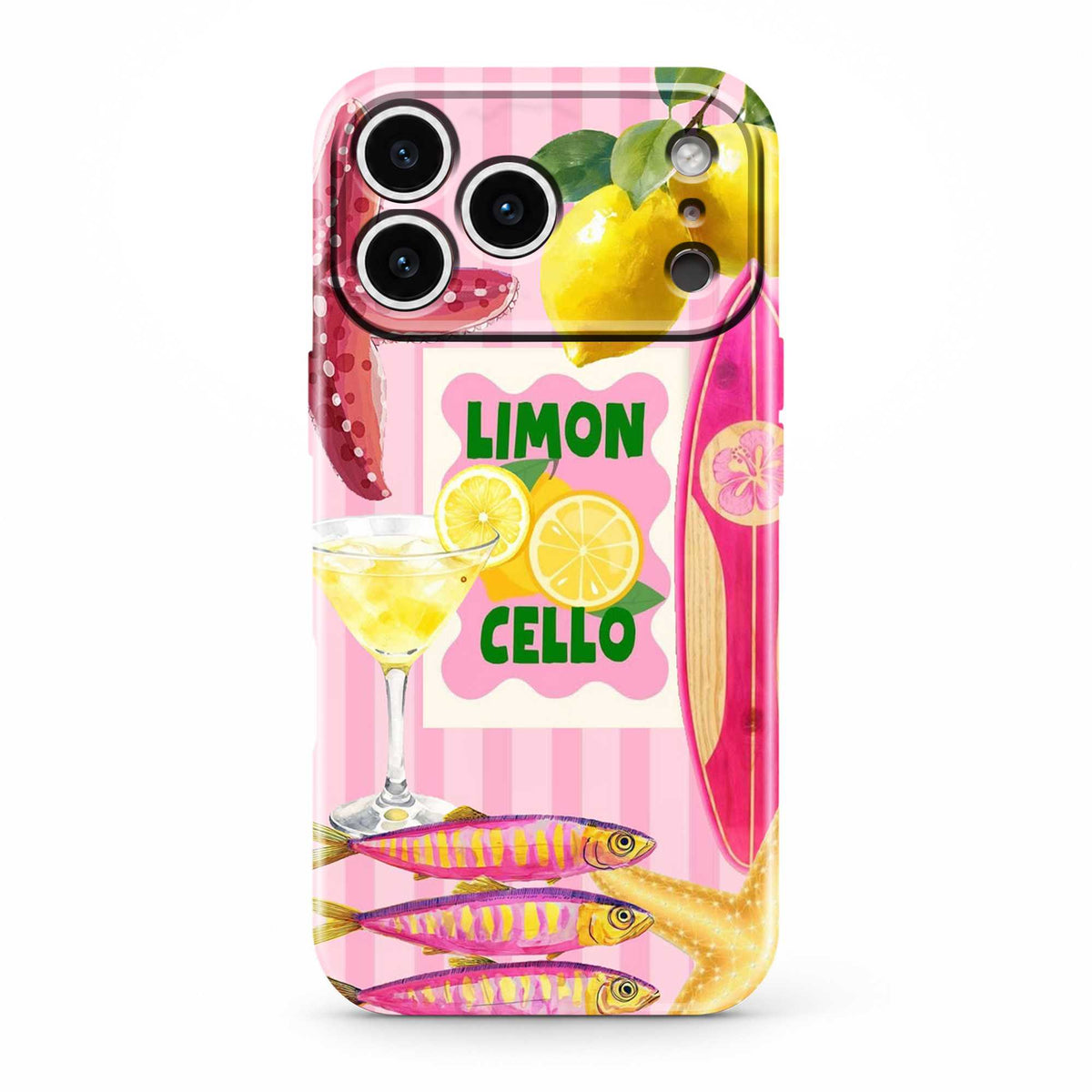 Limoncello Days Glossy Hard Case