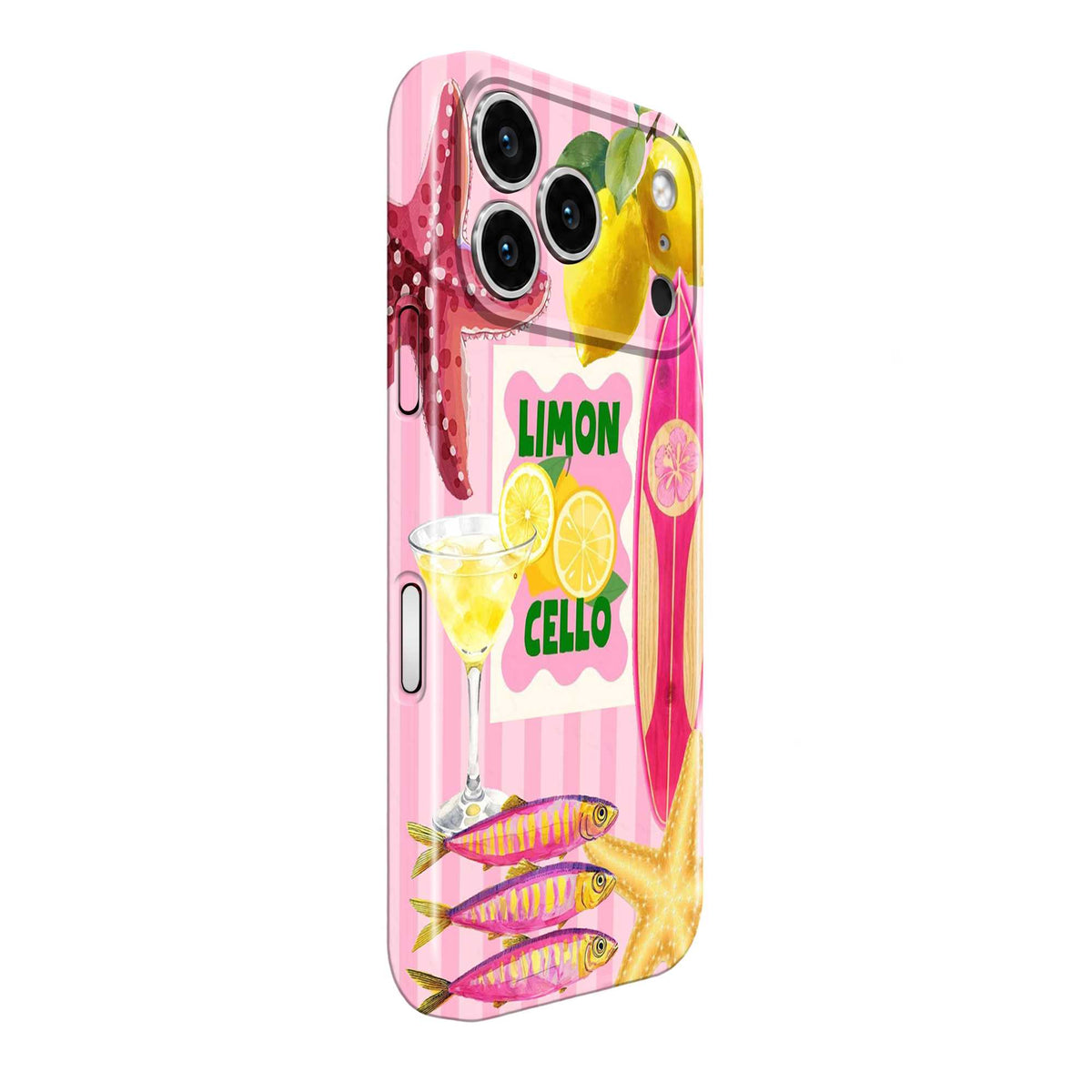 Limoncello Days Glossy Hard Case