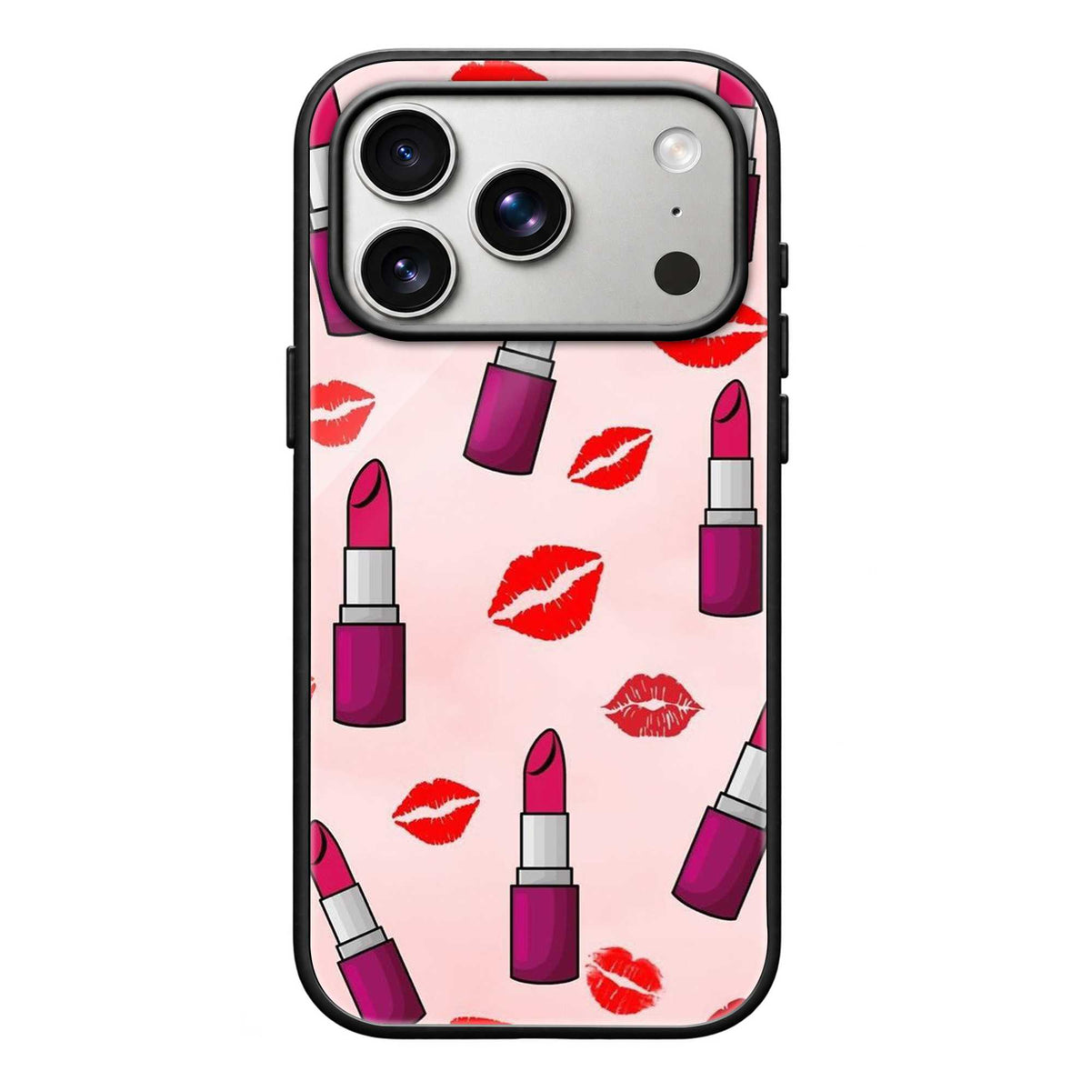 Lipstick Love Glass Case