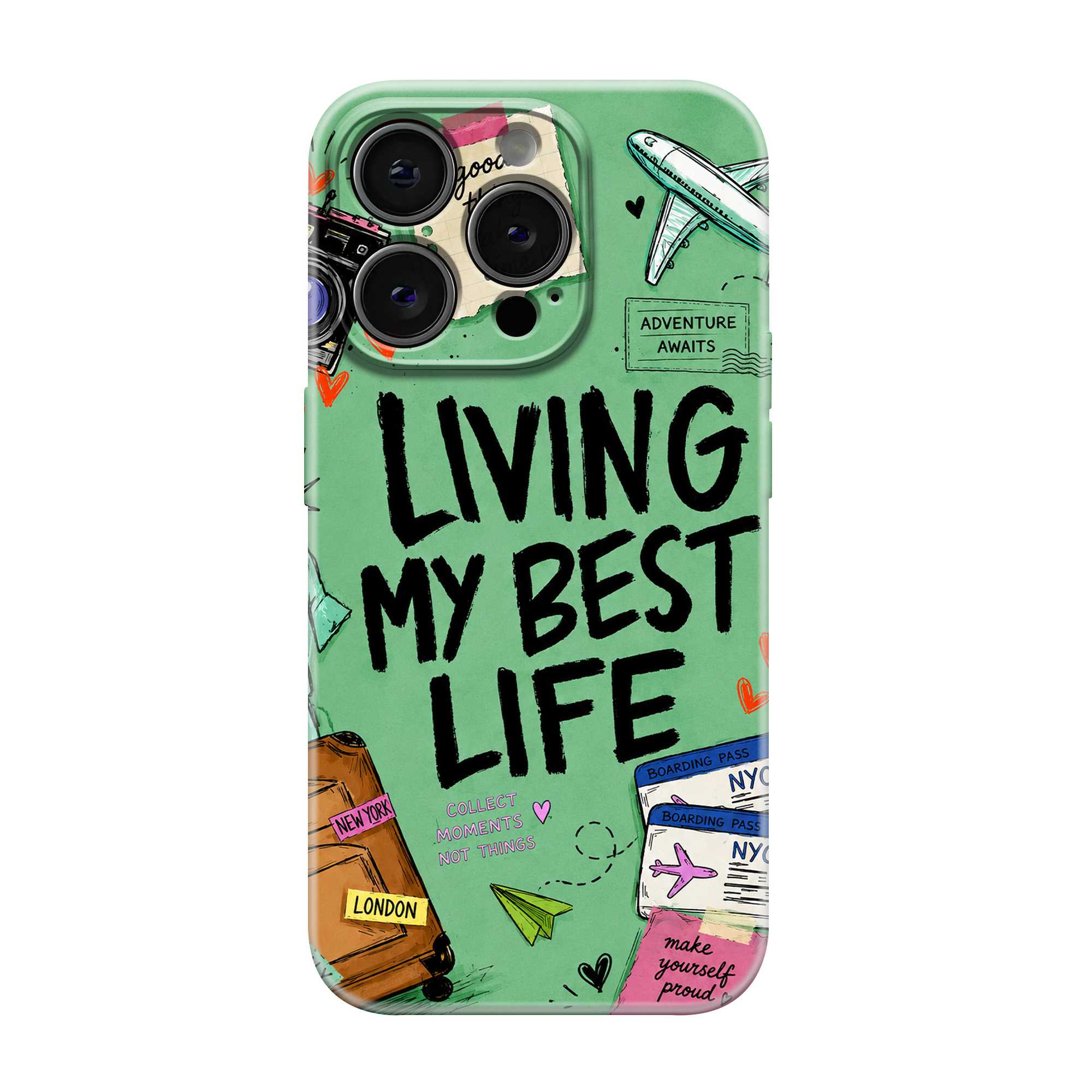 Living My Best Life Glossy Hard Case