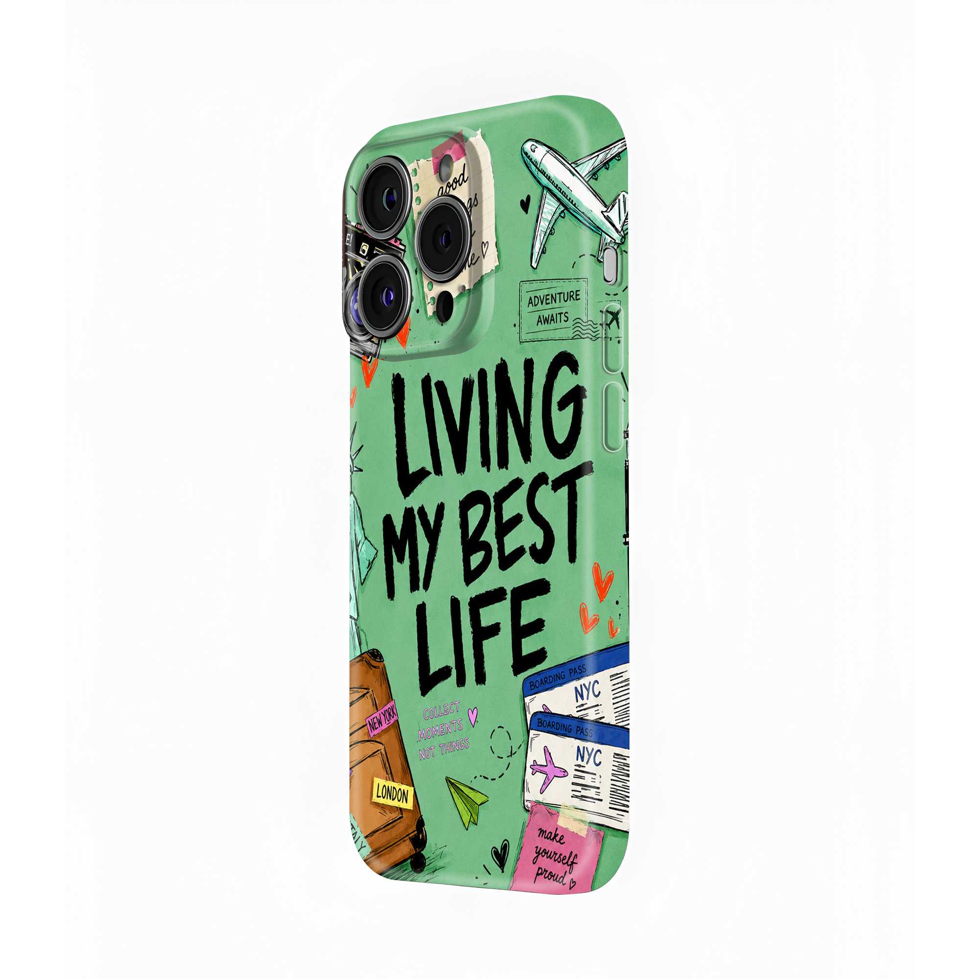 Living My Best Life Glossy Hard Case