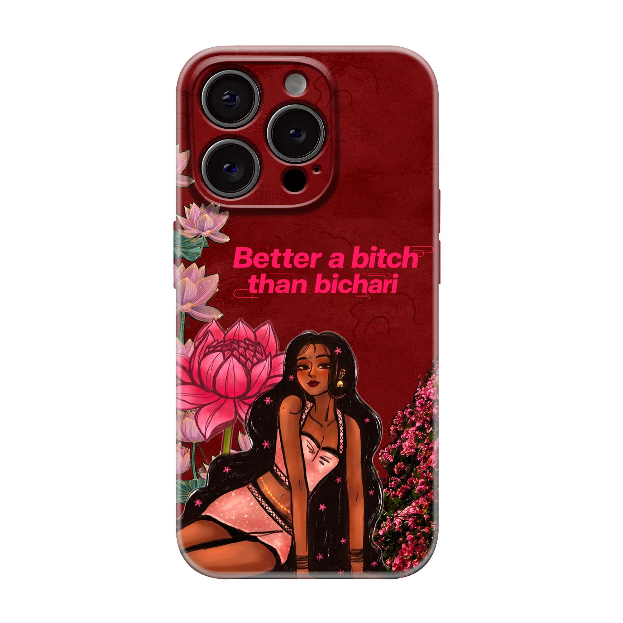 Lotus Reign Glossy Hard Case