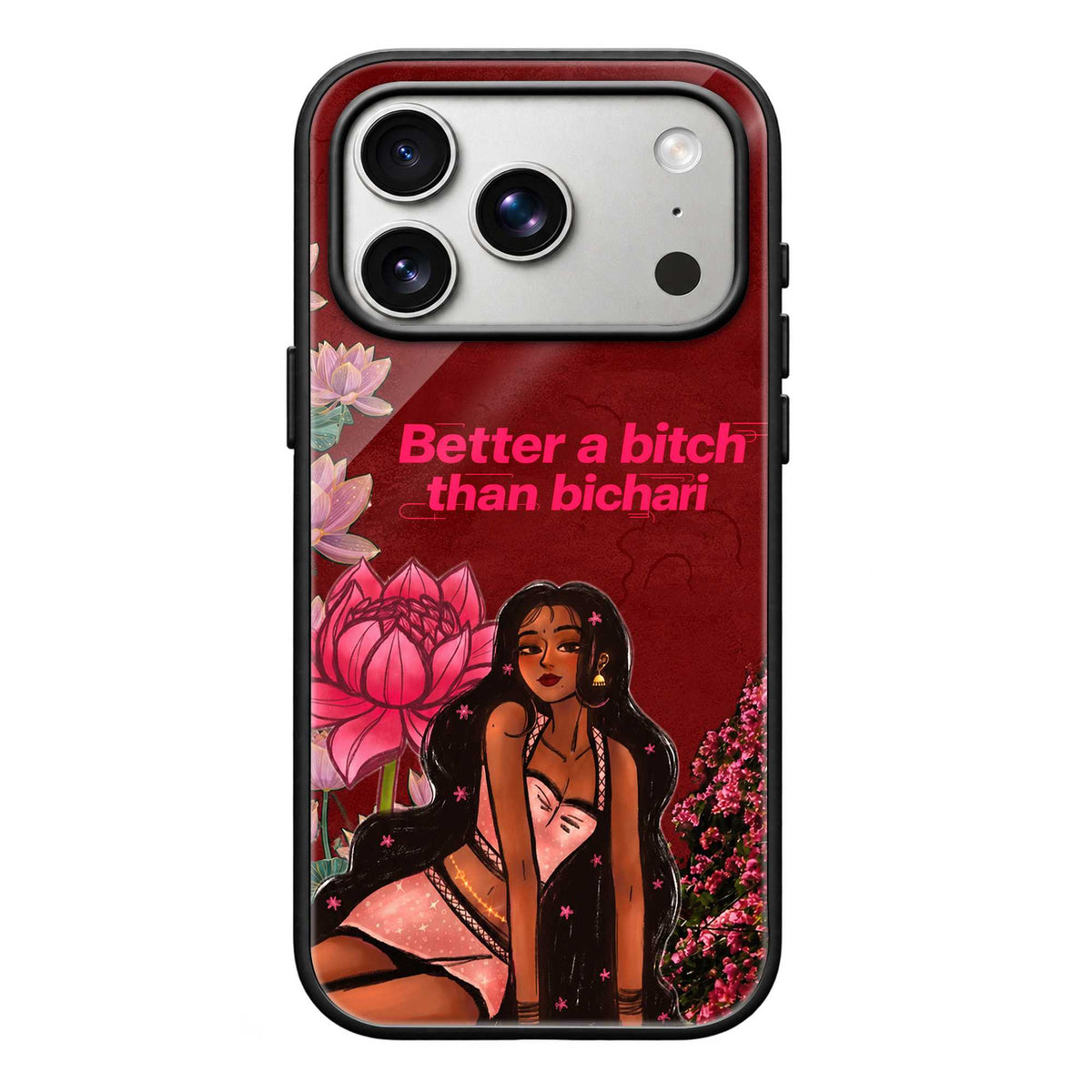 Lotus Reign Glass Case