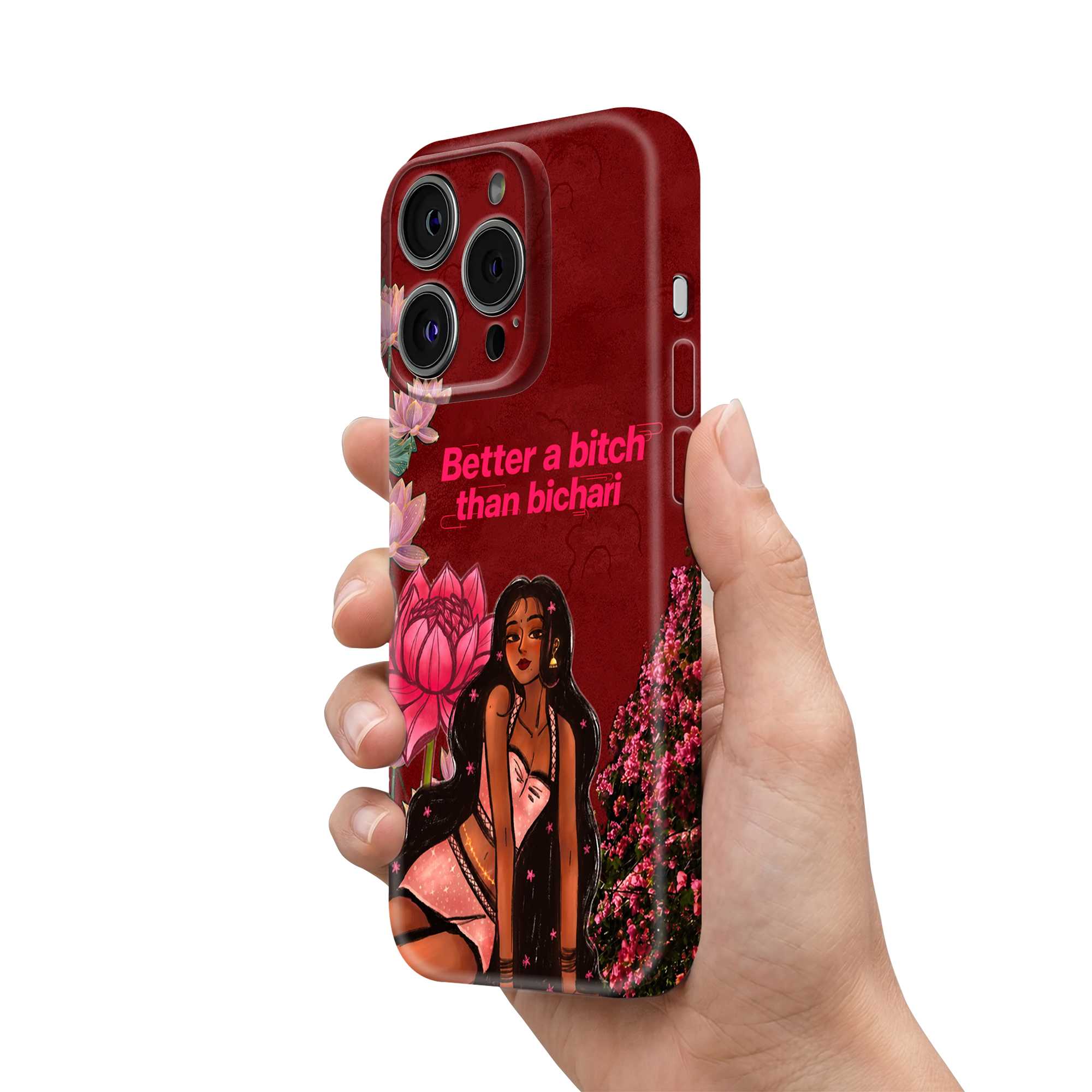 Lotus Reign Glossy Hard Case