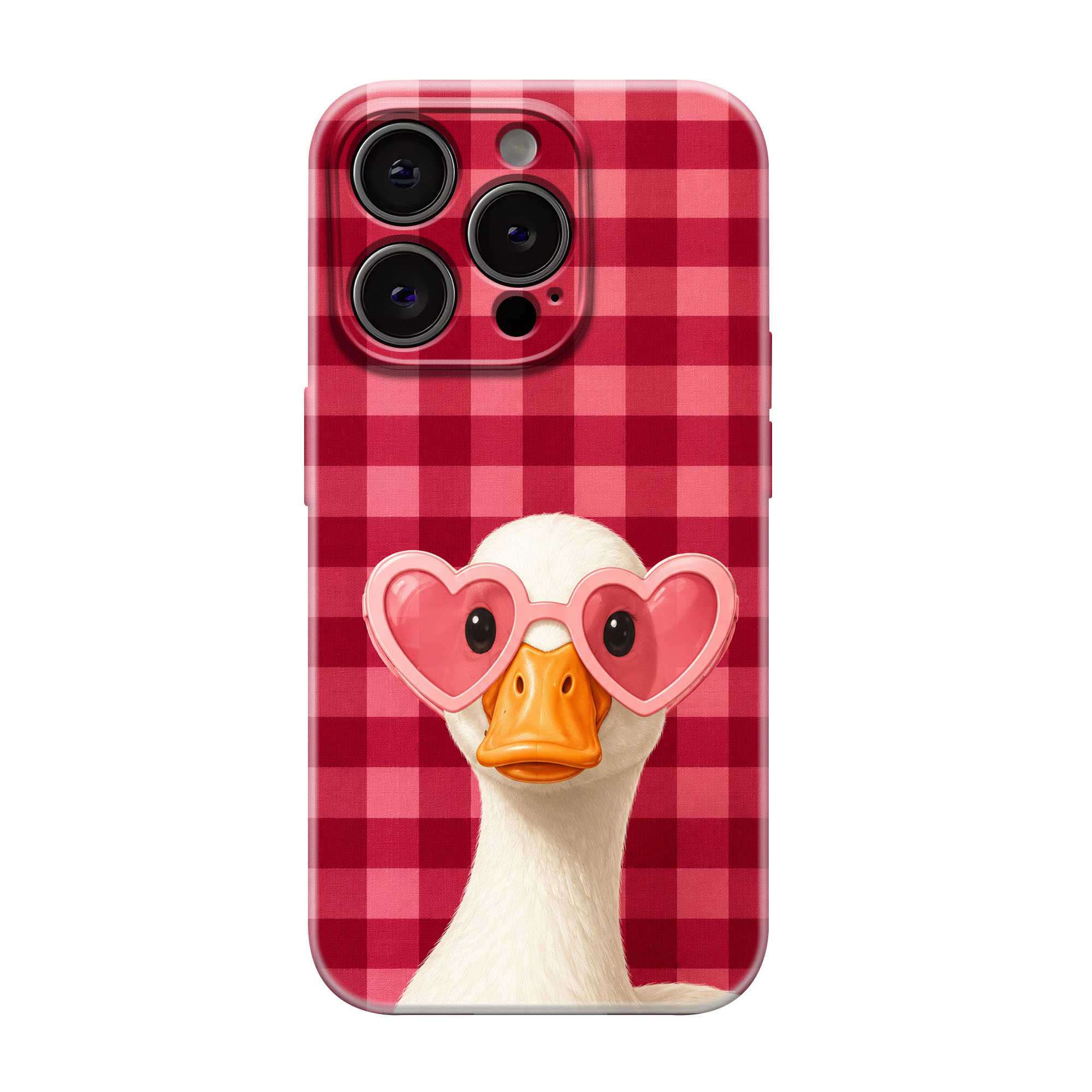 Love Duck Glossy Hard Case
