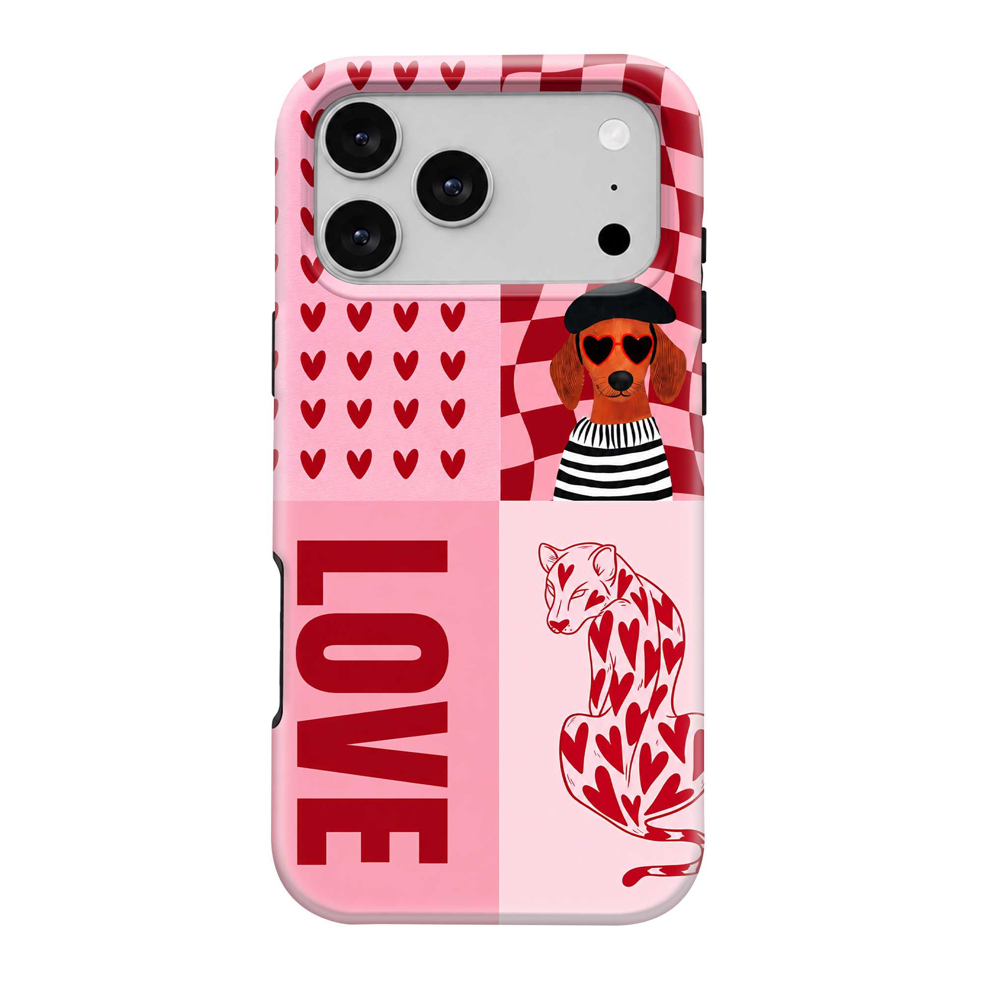 Love Grid Dual Guard Case