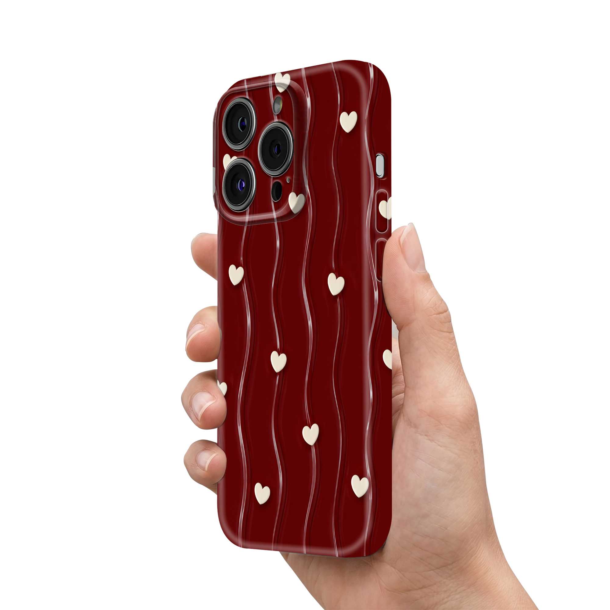 Love Waves Glossy Hard Case