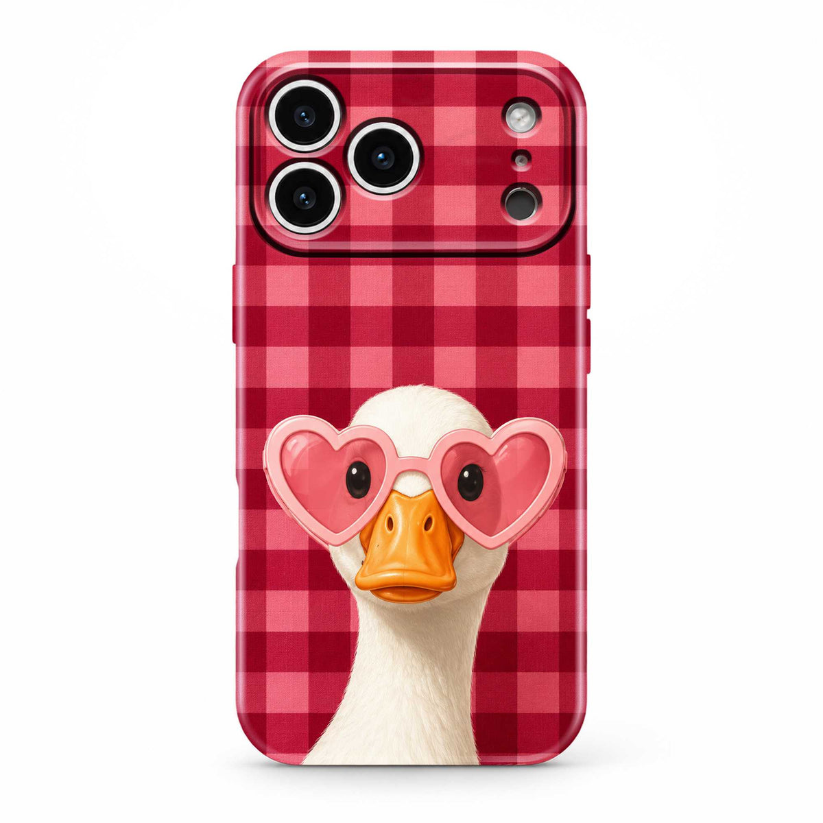 Love Duck Glossy Hard Case