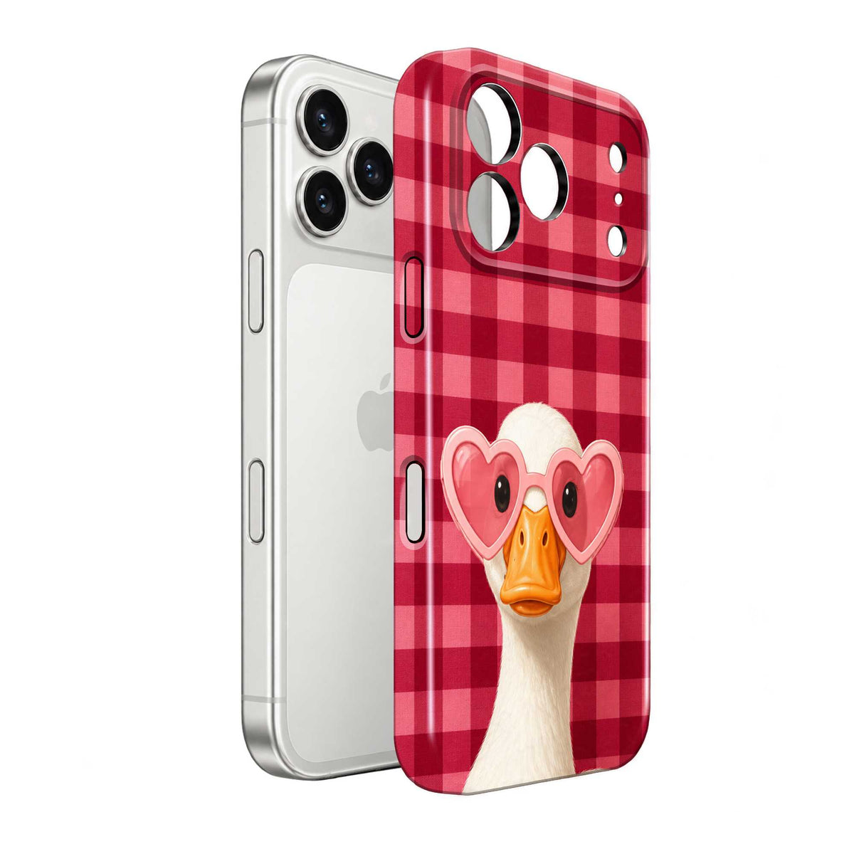 Love Duck Glossy Hard Case