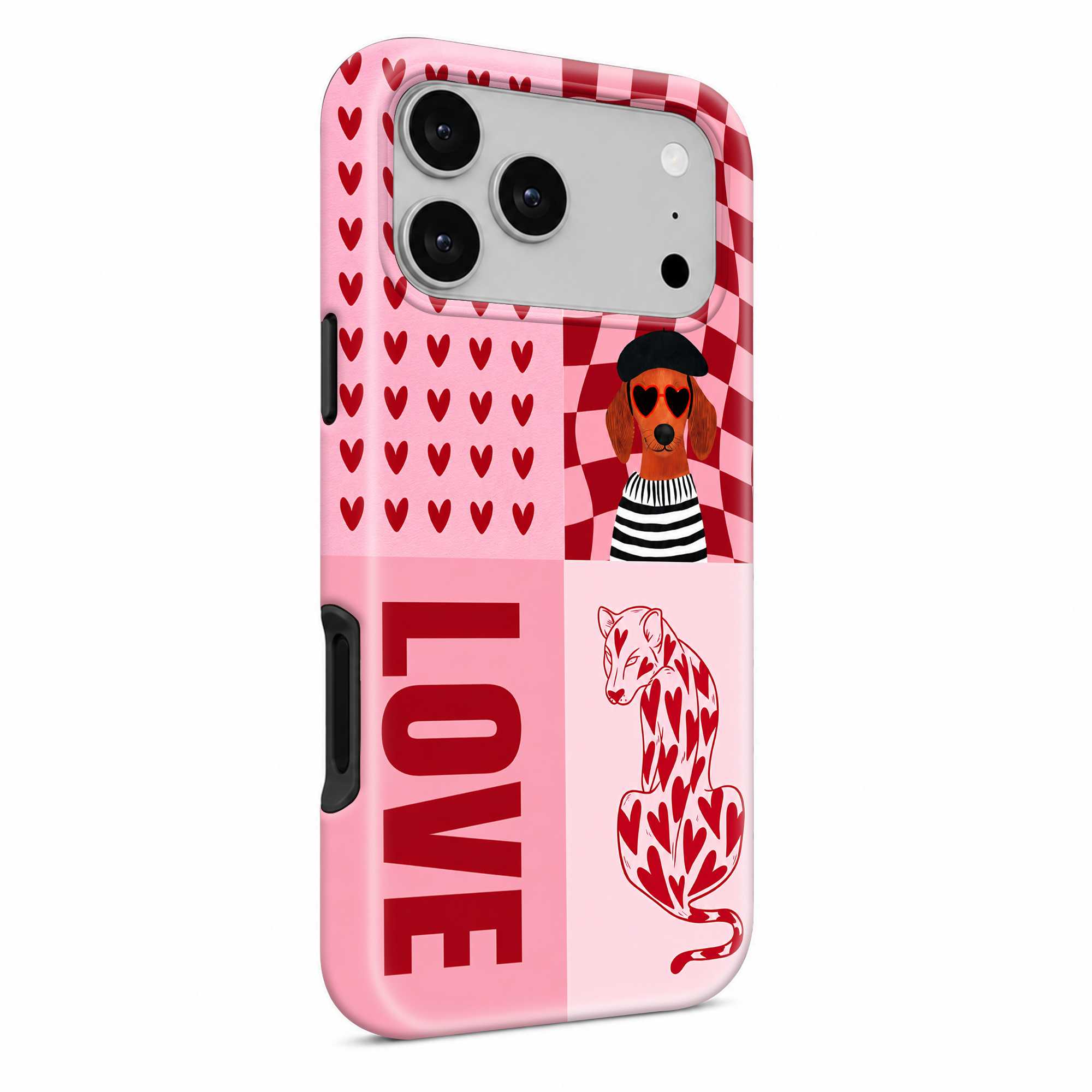 Love Grid Dual Guard Case