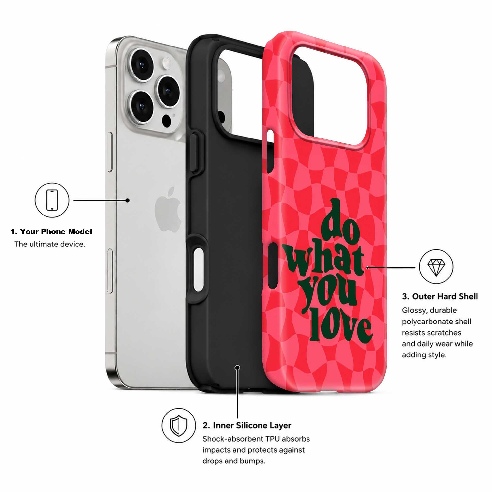 Love Vibes Dual Guard Case