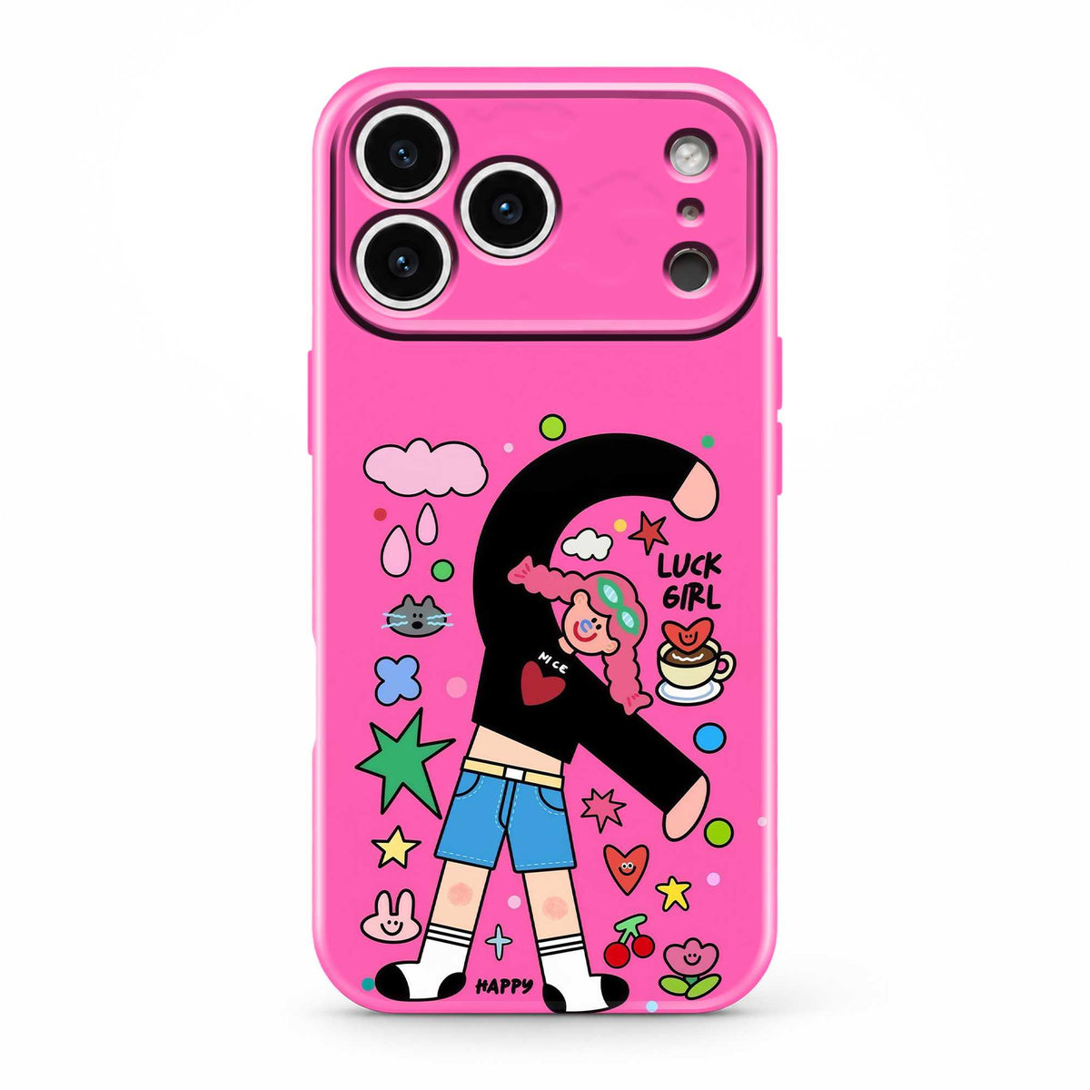 Lucky Girl Glossy Hard Case