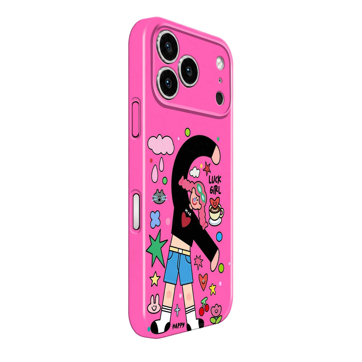 Lucky Girl Glossy Hard Case
